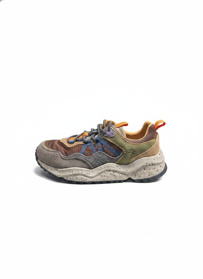 Sanchia Uni Cow Velour mud brown olive | Bildmaterial bereitgestellt von SHOES.PLEASE.