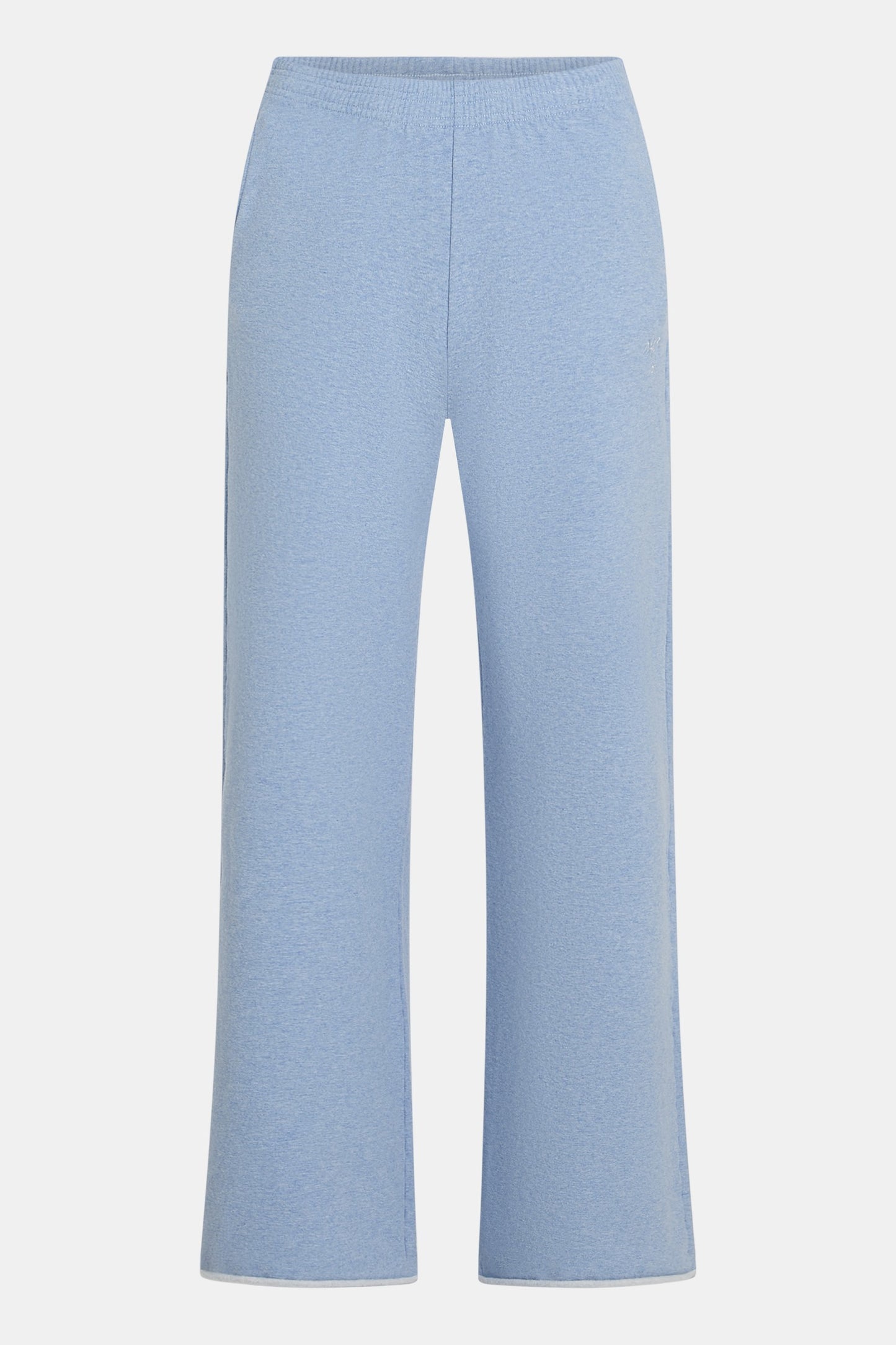 W25F1766LTD-M Trousers melange print blue mel./ecru | Bildmaterial bereitgestellt von SHOES.PLEASE.
