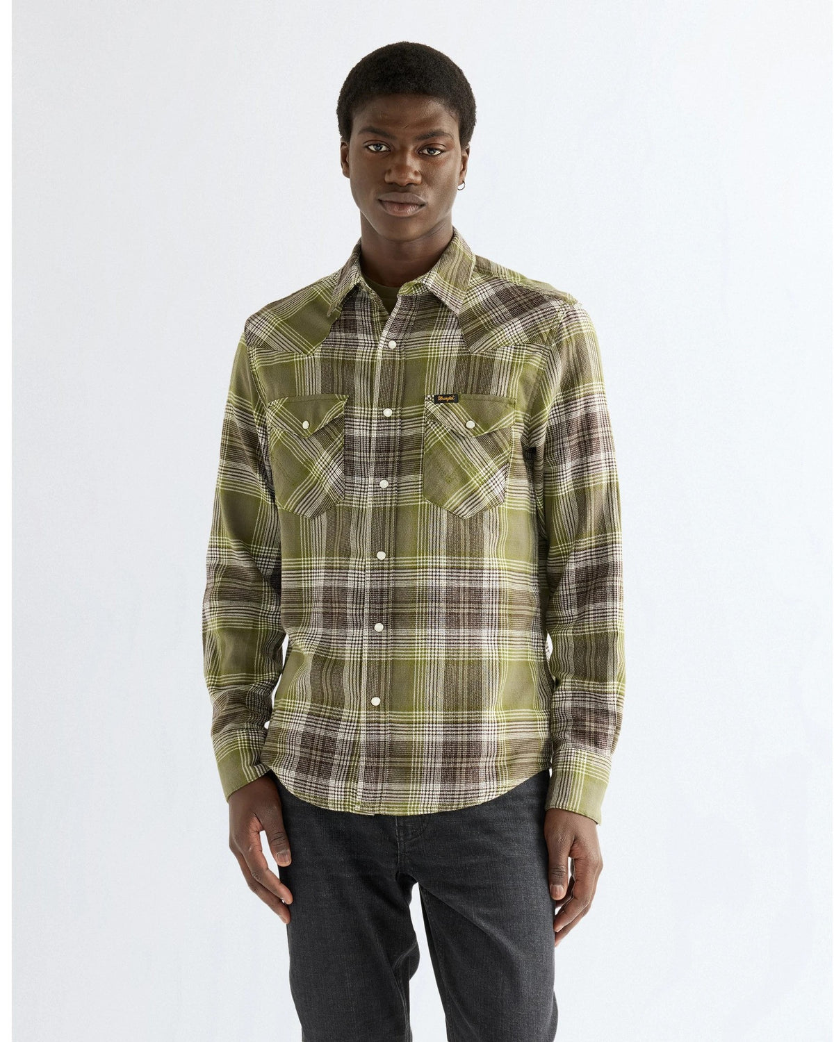 WESTERN SHIRT pesto | Bildmaterial bereitgestellt von SHOES.PLEASE.