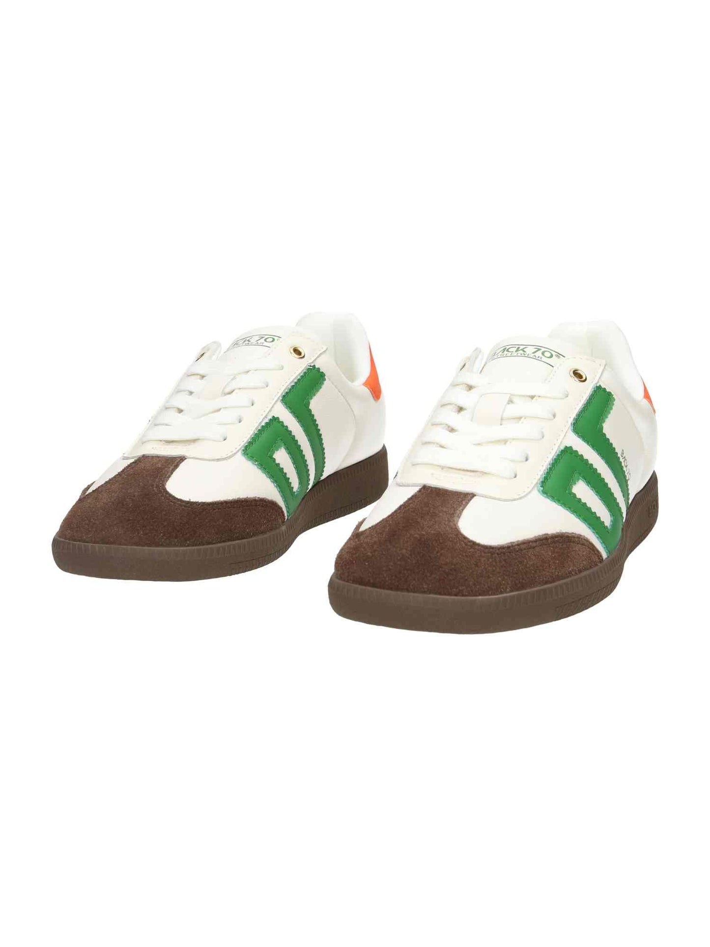 Cloud Nw04 nappa sponge white suede coffee green green | Bildmaterial bereitgestellt von SHOES.PLEASE.