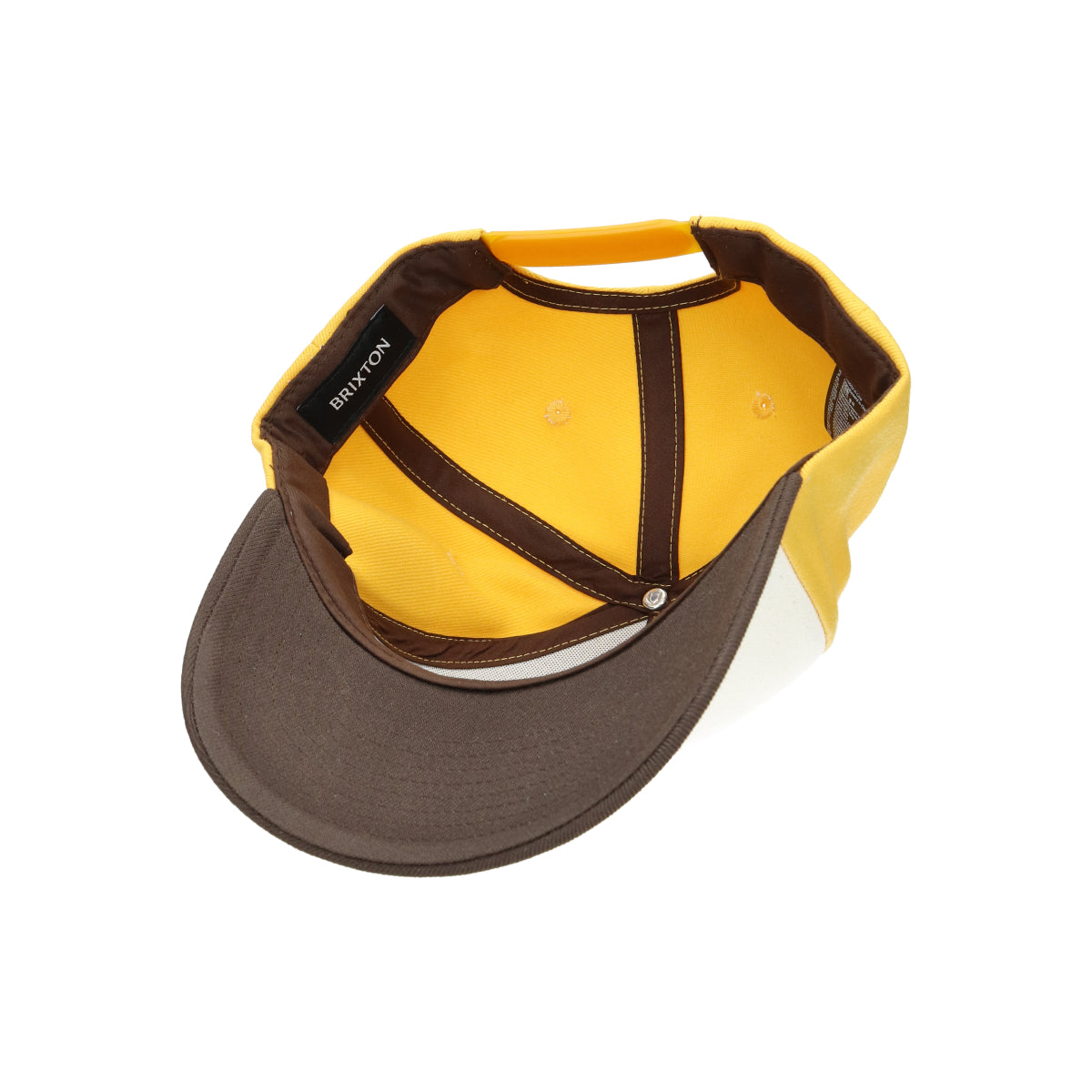 Linwood C MP Snapback golden glow/off white weiß braun gelb | Bildmaterial bereitgestellt von SHOES.PLEASE.