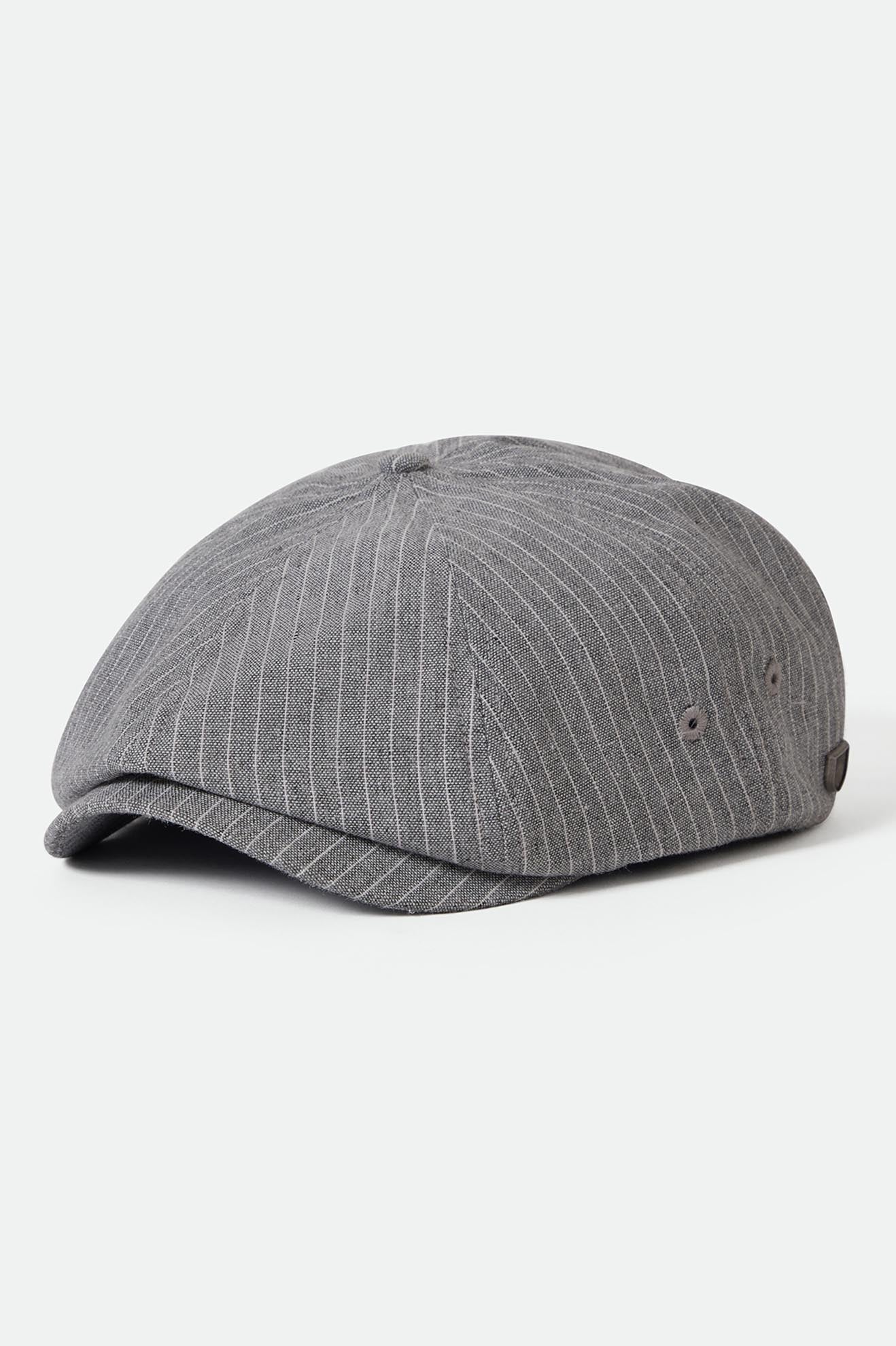 BROOD LW SNAP CAP light grey white stripe chambr | Bildmaterial bereitgestellt von SHOES.PLEASE.