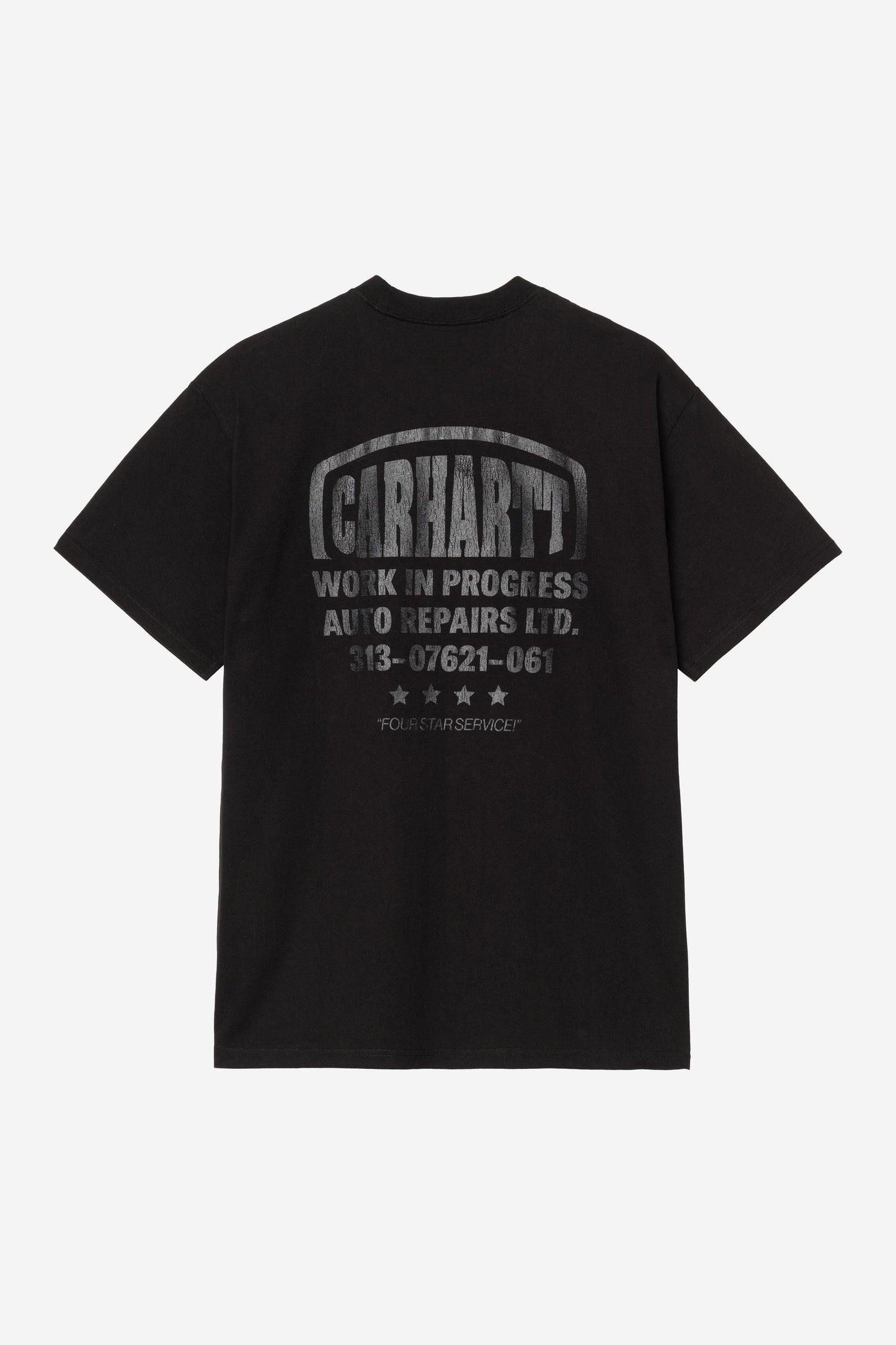 S/S Four Star T-Shirt black | Bildmaterial bereitgestellt von SHOES.PLEASE.