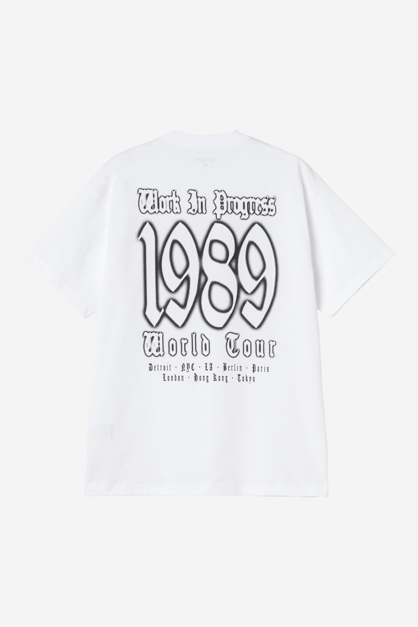S/S World Tour T-Shirt white | Bildmaterial bereitgestellt von SHOES.PLEASE.