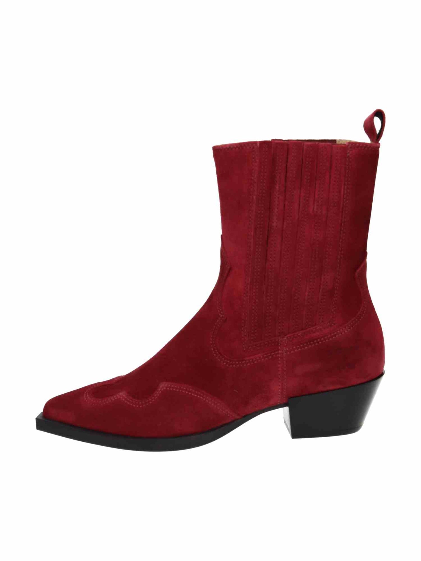 CPH284 x Toni Garrn Suede bordeaux | Bildmaterial bereitgestellt von SHOES.PLEASE.