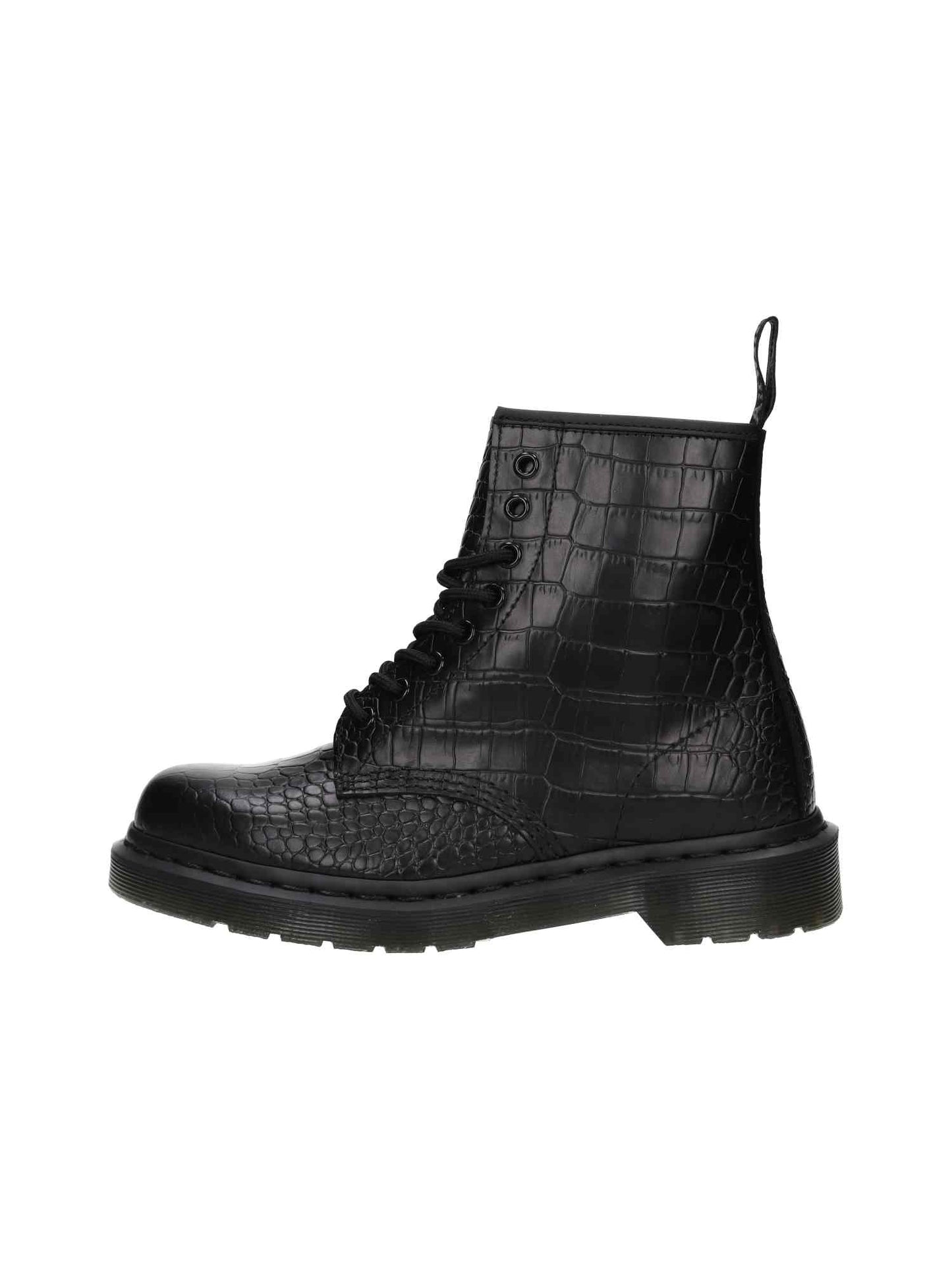 1460 Croco Atlas Croc Emboss black | Bildmaterial bereitgestellt von SHOES.PLEASE.