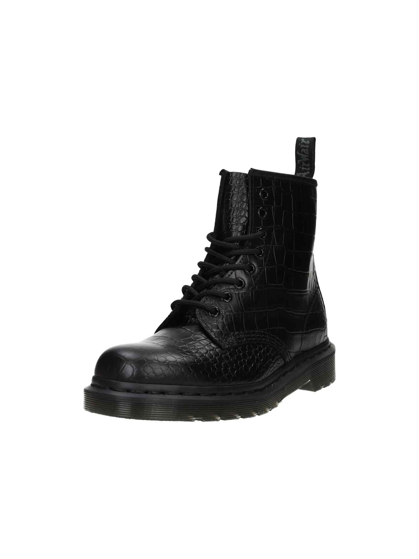 1460 Croco Atlas Croc Emboss black | Bildmaterial bereitgestellt von SHOES.PLEASE.