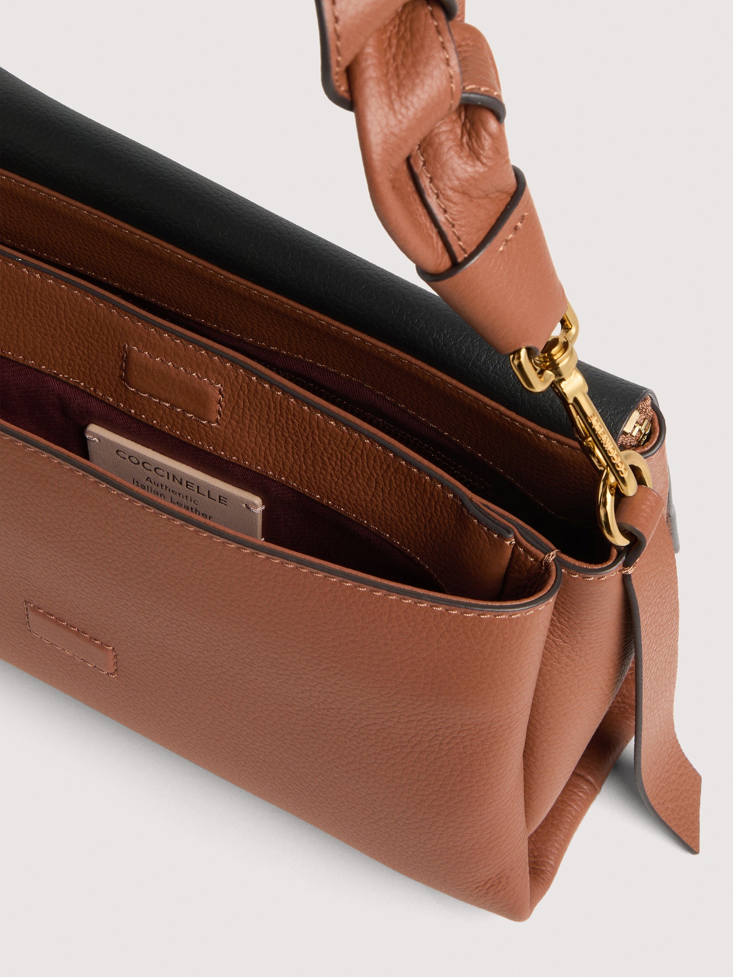Boheme Grana Double Handbag cognac/noir | Bildmaterial bereitgestellt von SHOES.PLEASE.
