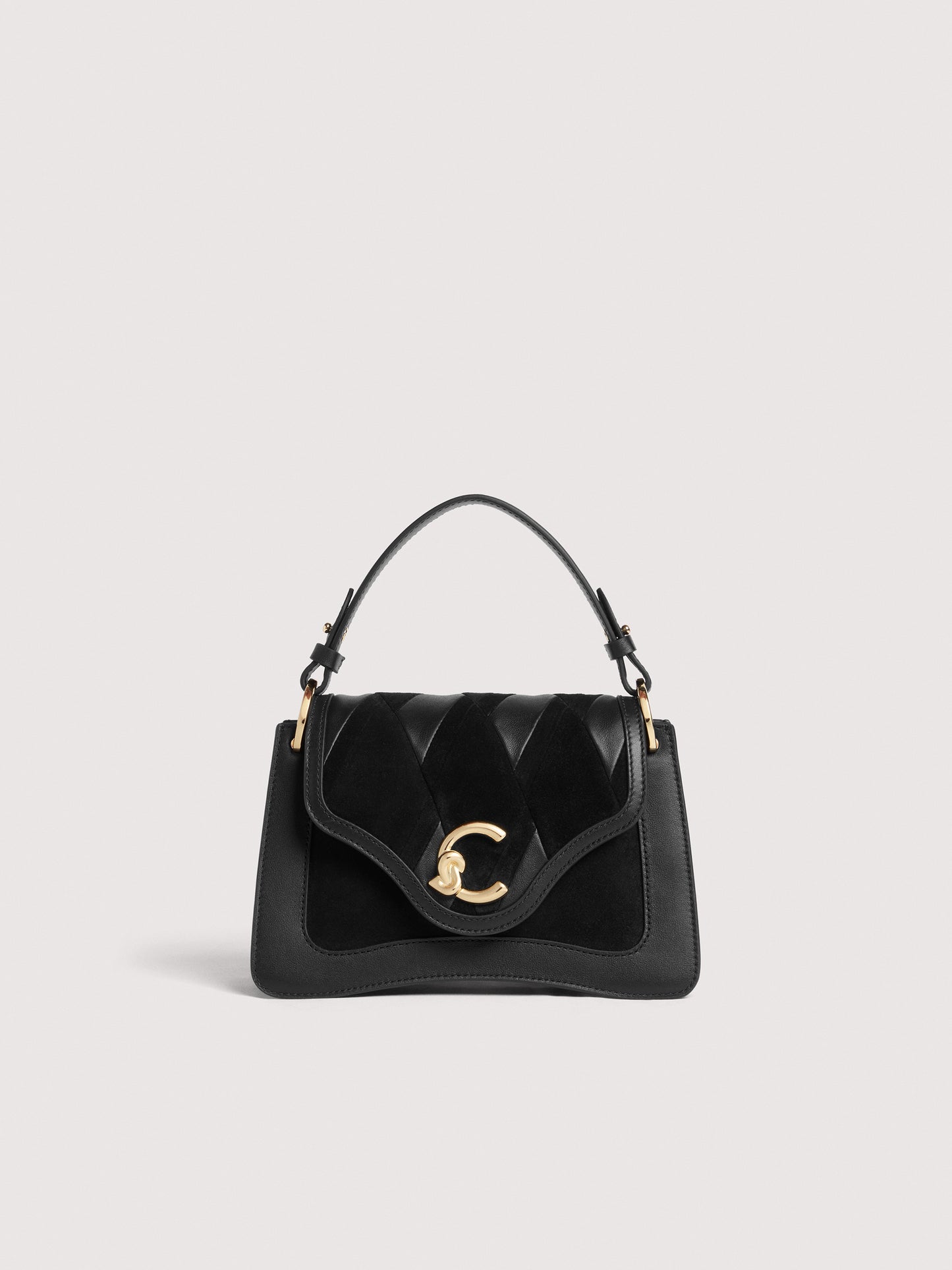 C Me N.Geo.Pat Handbag noir/noir | Bildmaterial bereitgestellt von SHOES.PLEASE.