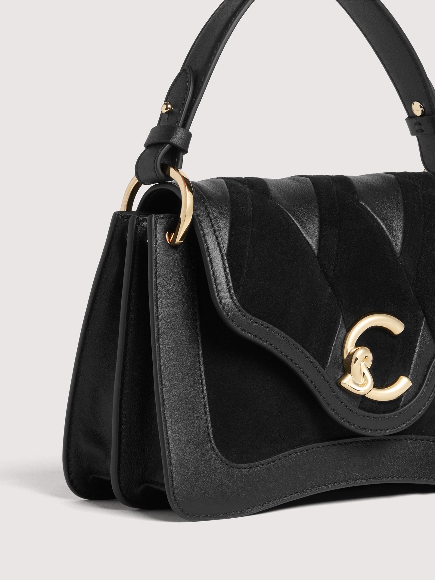 C Me N.Geo.Pat Handbag noir/noir | Bildmaterial bereitgestellt von SHOES.PLEASE.