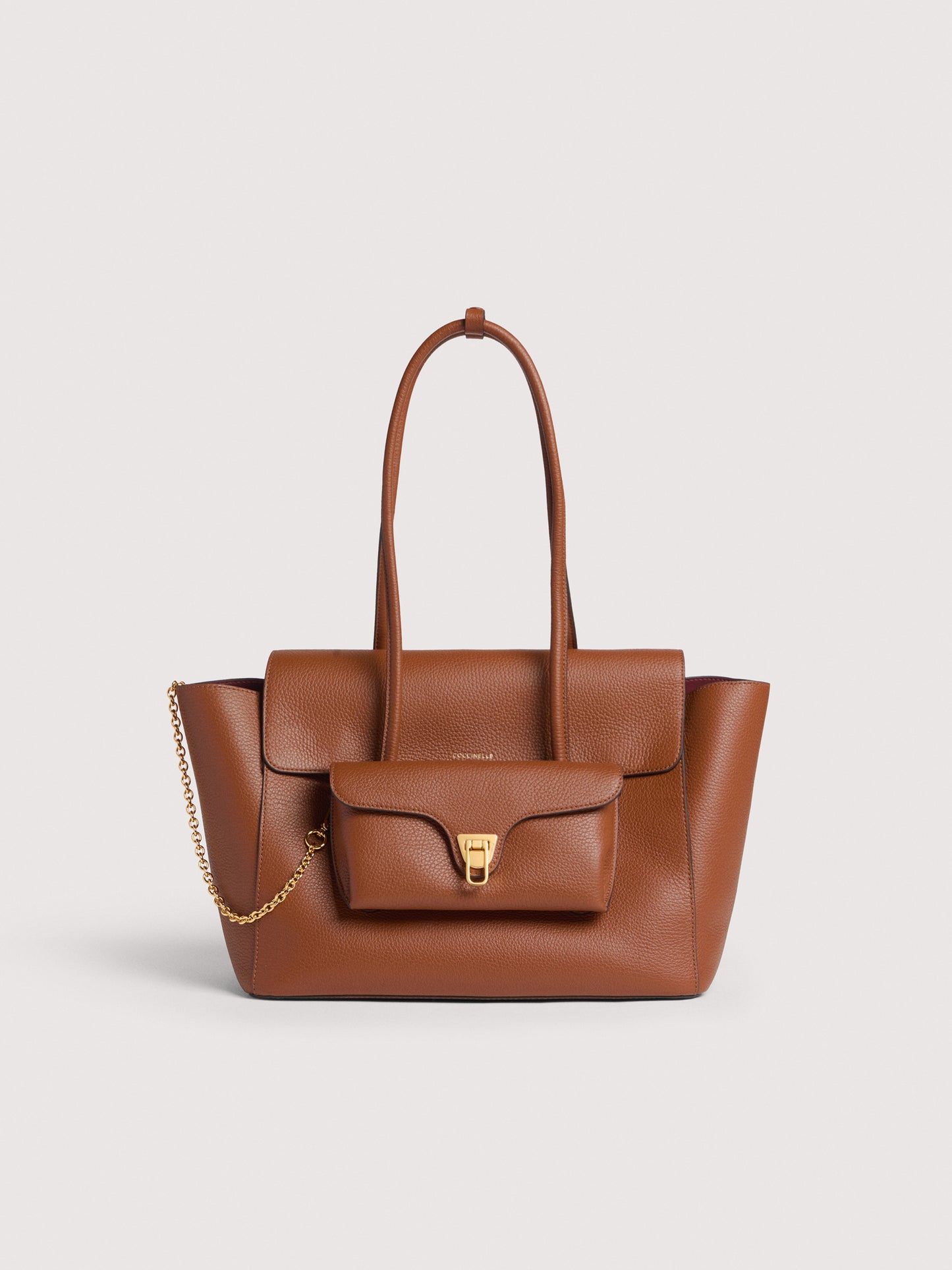 Double Beat Handbag cognac | Bildmaterial bereitgestellt von SHOES.PLEASE.