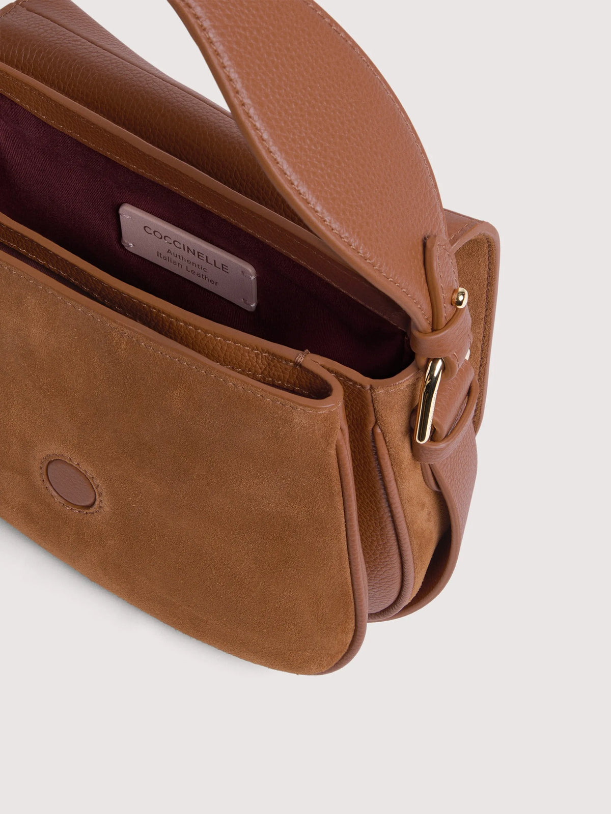COCCINELLEMAVERY SUEDE BI HANDBAG SUEDE LEATHER cognac/cognac | Bildmaterial bereitgestellt von SHOES.PLEASE.