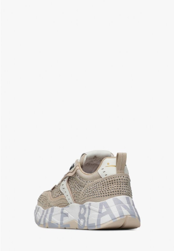 Club105. Suede/Strass beige/strass | Bildmaterial bereitgestellt von SHOES.PLEASE.