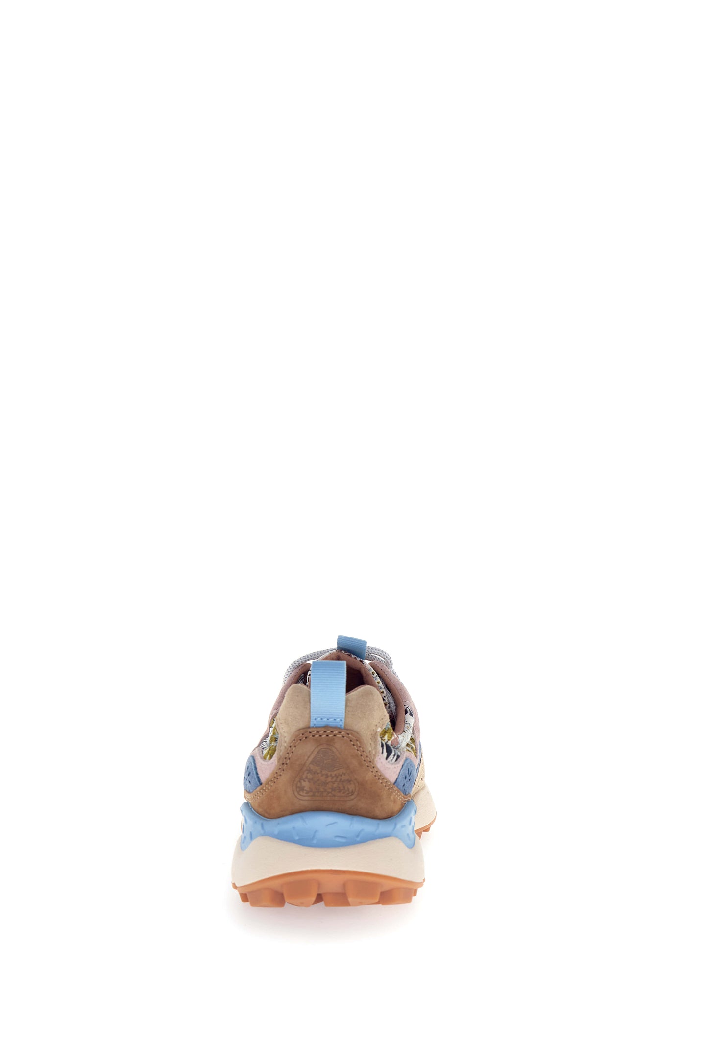 Yamano 3 Woman Suede/Jaquard Flowers Print light brown beige lig | Bildmaterial bereitgestellt von SHOES.PLEASE.
