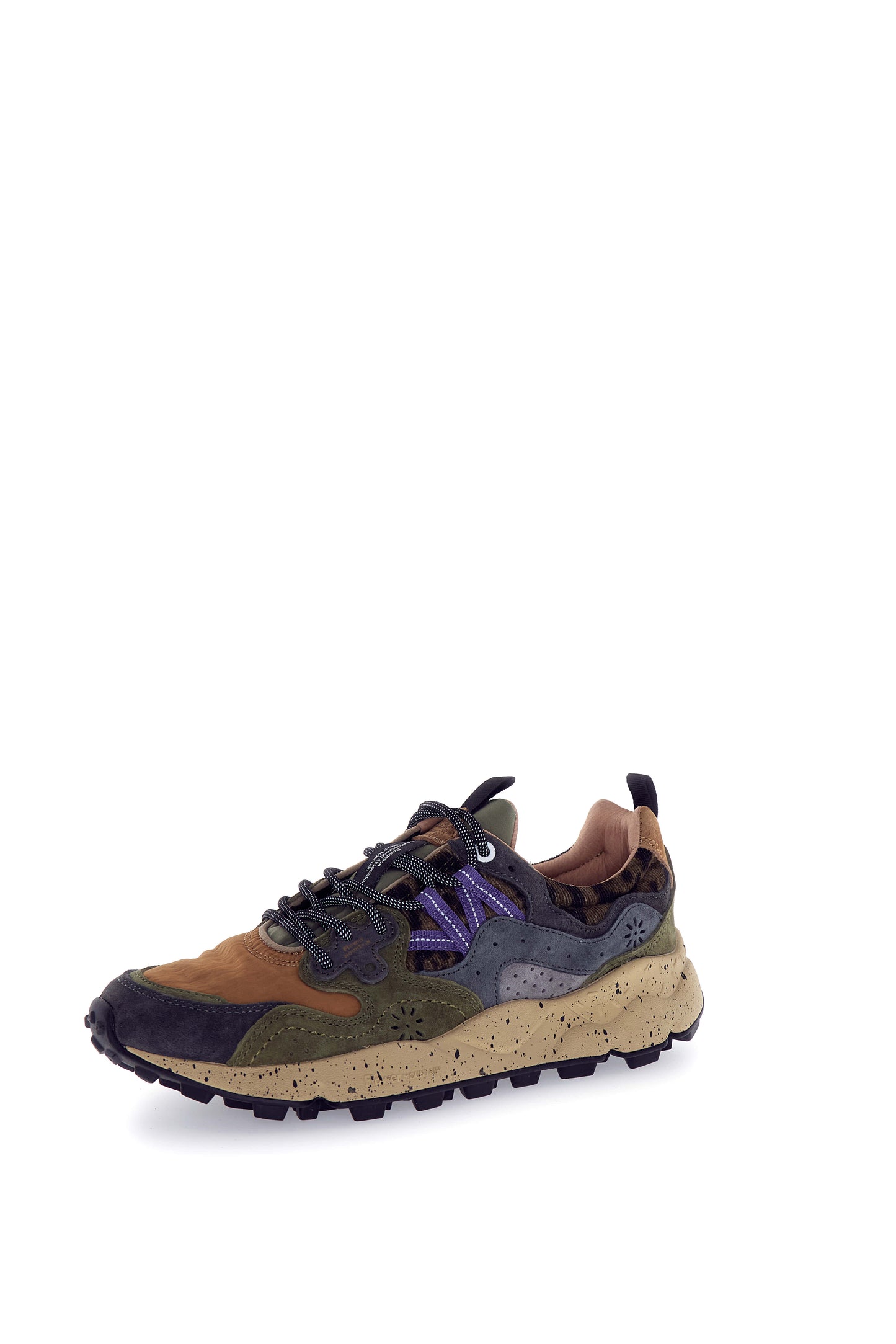 Yamano 3 Uni Suede/Nylon/Knitted Fabric Leo anthracite dark grey | Bildmaterial bereitgestellt von SHOES.PLEASE.