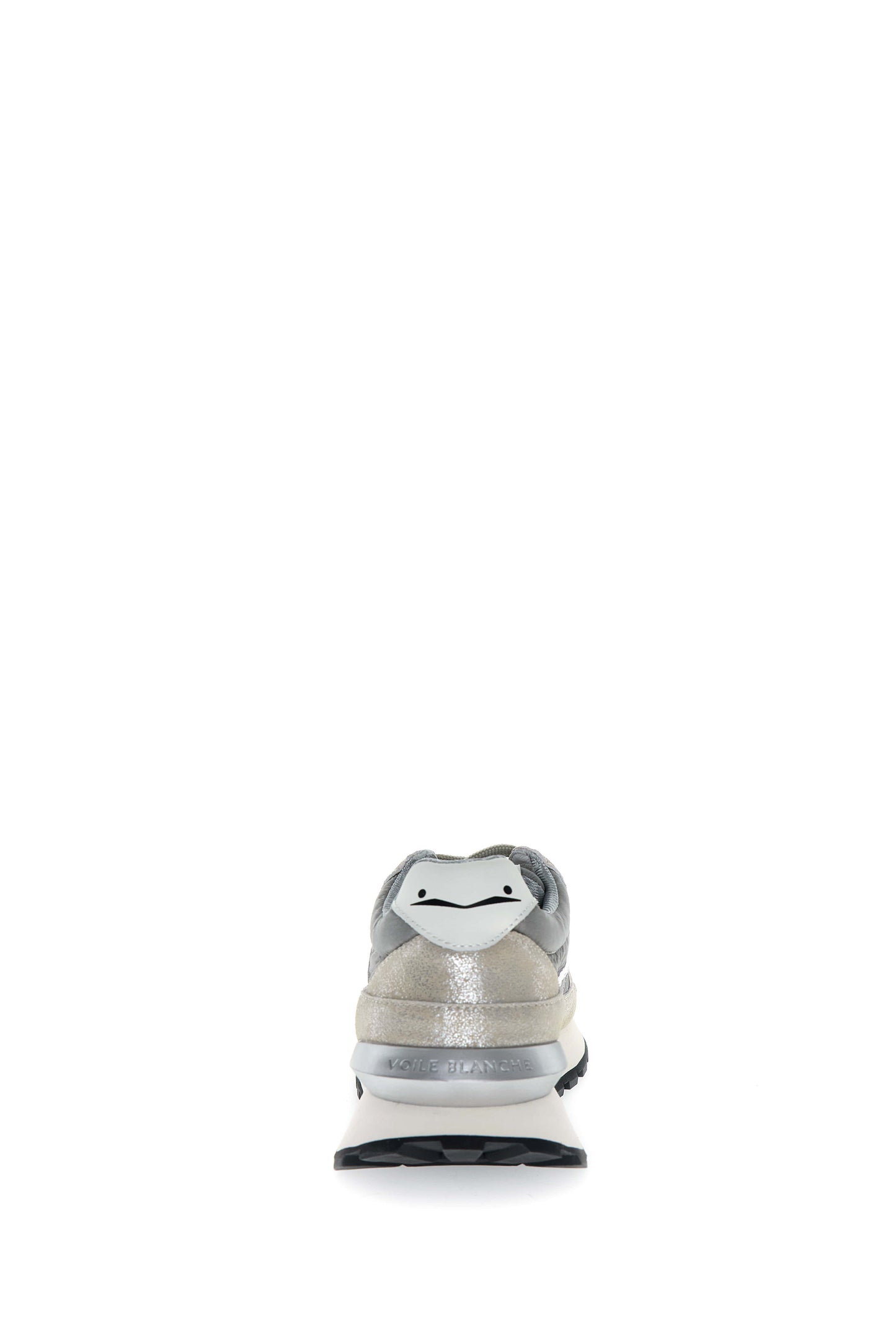 Qwark Hype Woman. Metallic Brushed Goat/Nylon silver grey | Bildmaterial bereitgestellt von SHOES.PLEASE.