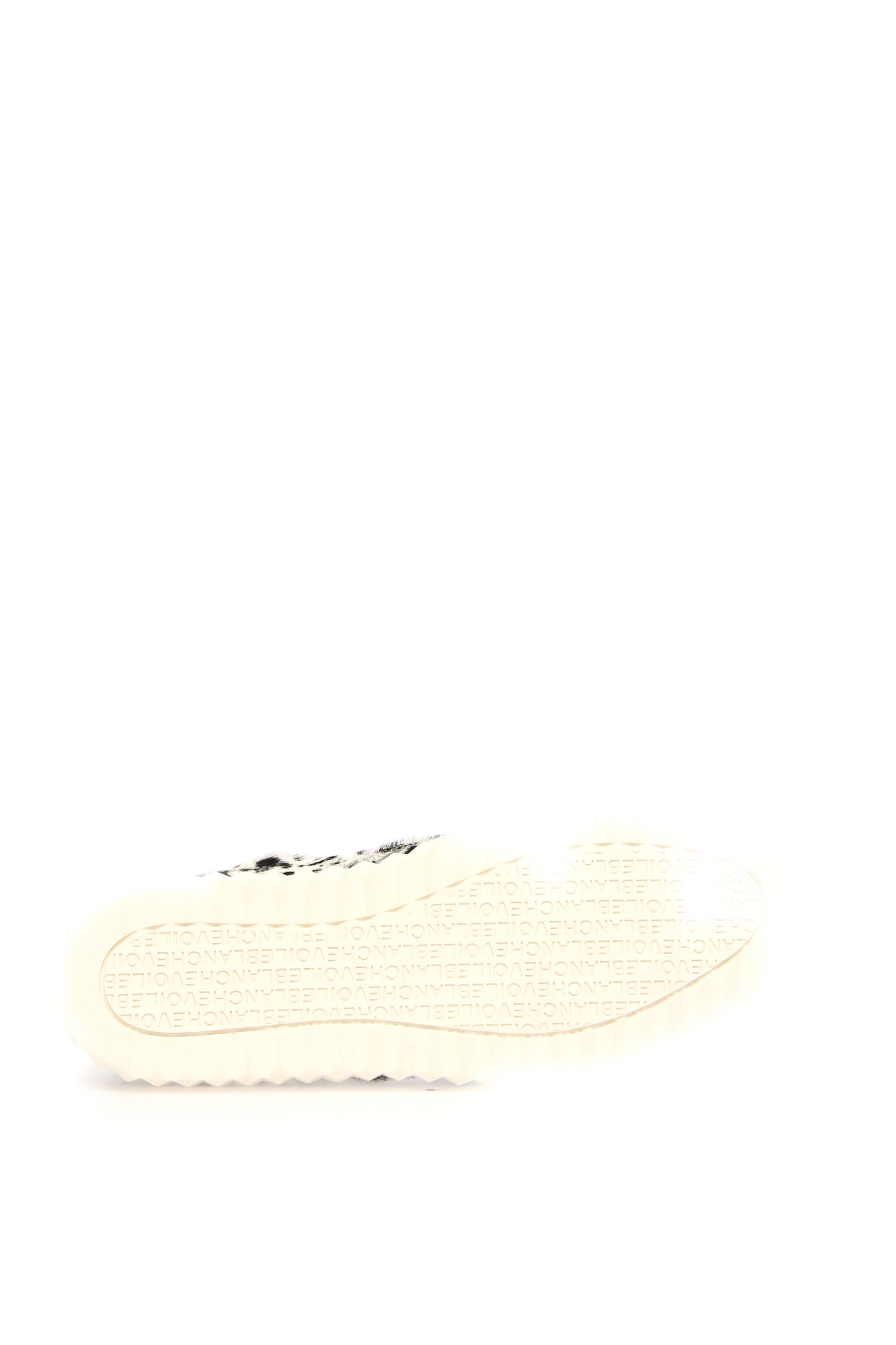 Ines Fur Horse Gazelle/Calf black white | Bildmaterial bereitgestellt von SHOES.PLEASE.
