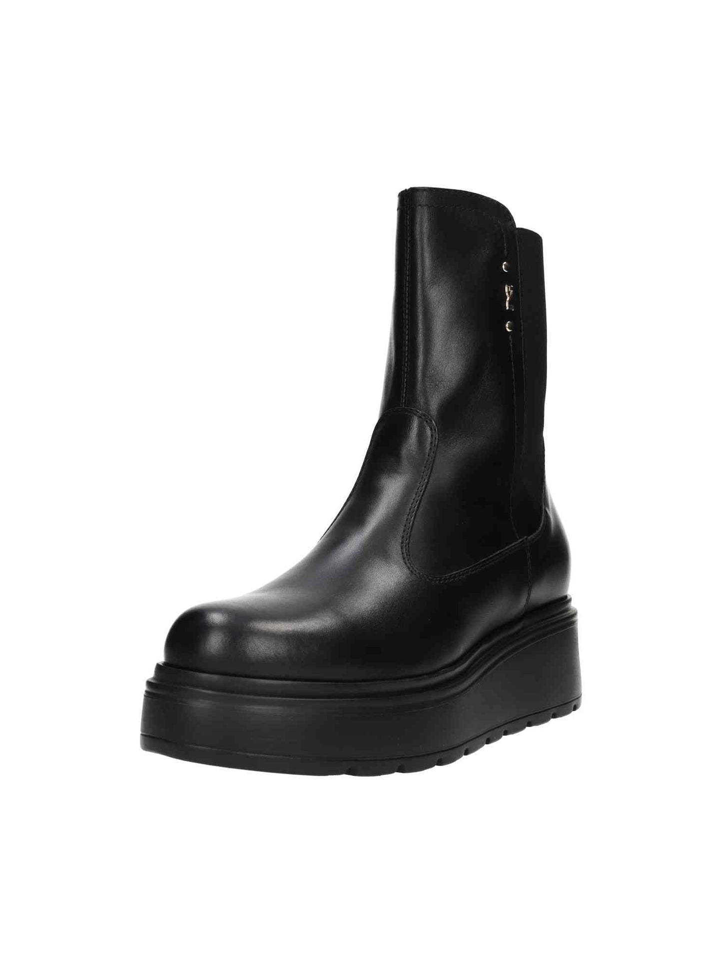 I514901D Guanto Nero Elastico Nero Eva Gorga Nero 12 + nero | Bildmaterial bereitgestellt von SHOES.PLEASE.