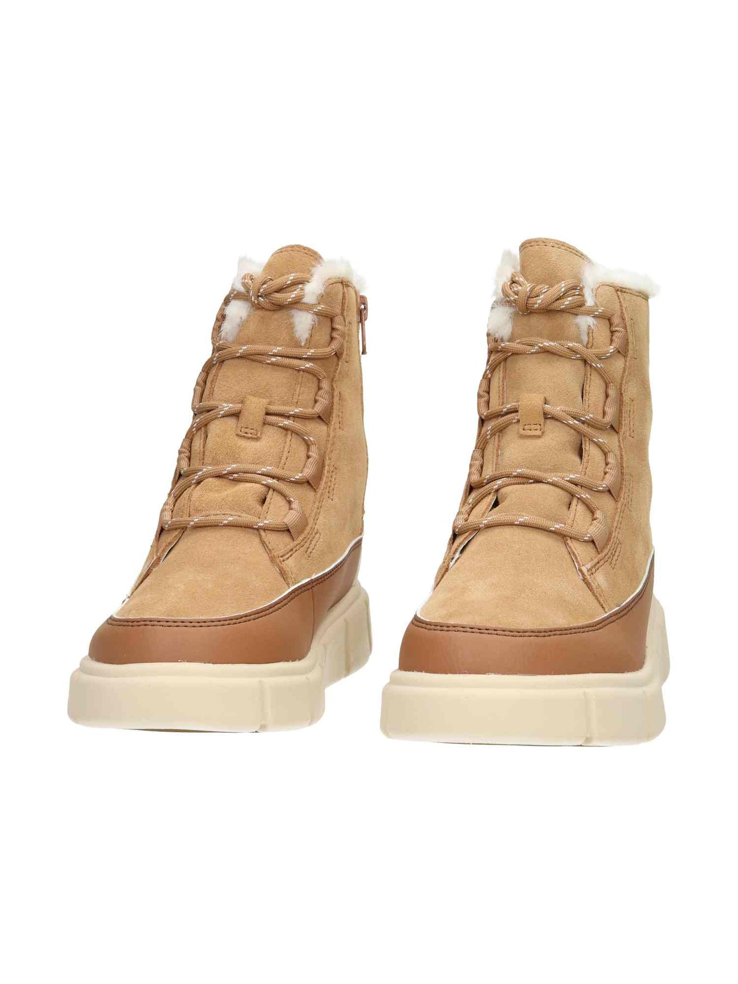 Youth Sorel Explorer Iii Lace Wp tawny buff, ble | Bildmaterial bereitgestellt von SHOES.PLEASE.