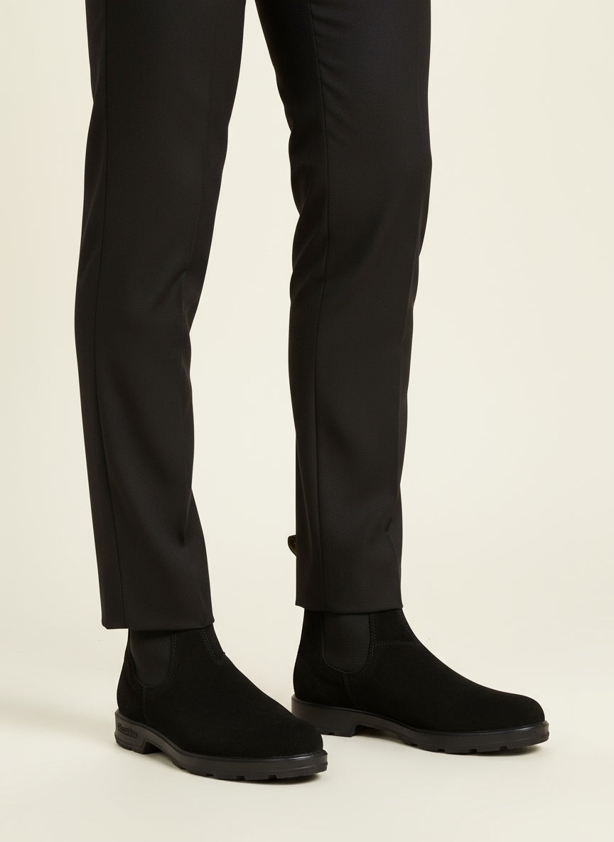 2405 Black Suede Men black | Bildmaterial bereitgestellt von SHOES.PLEASE.