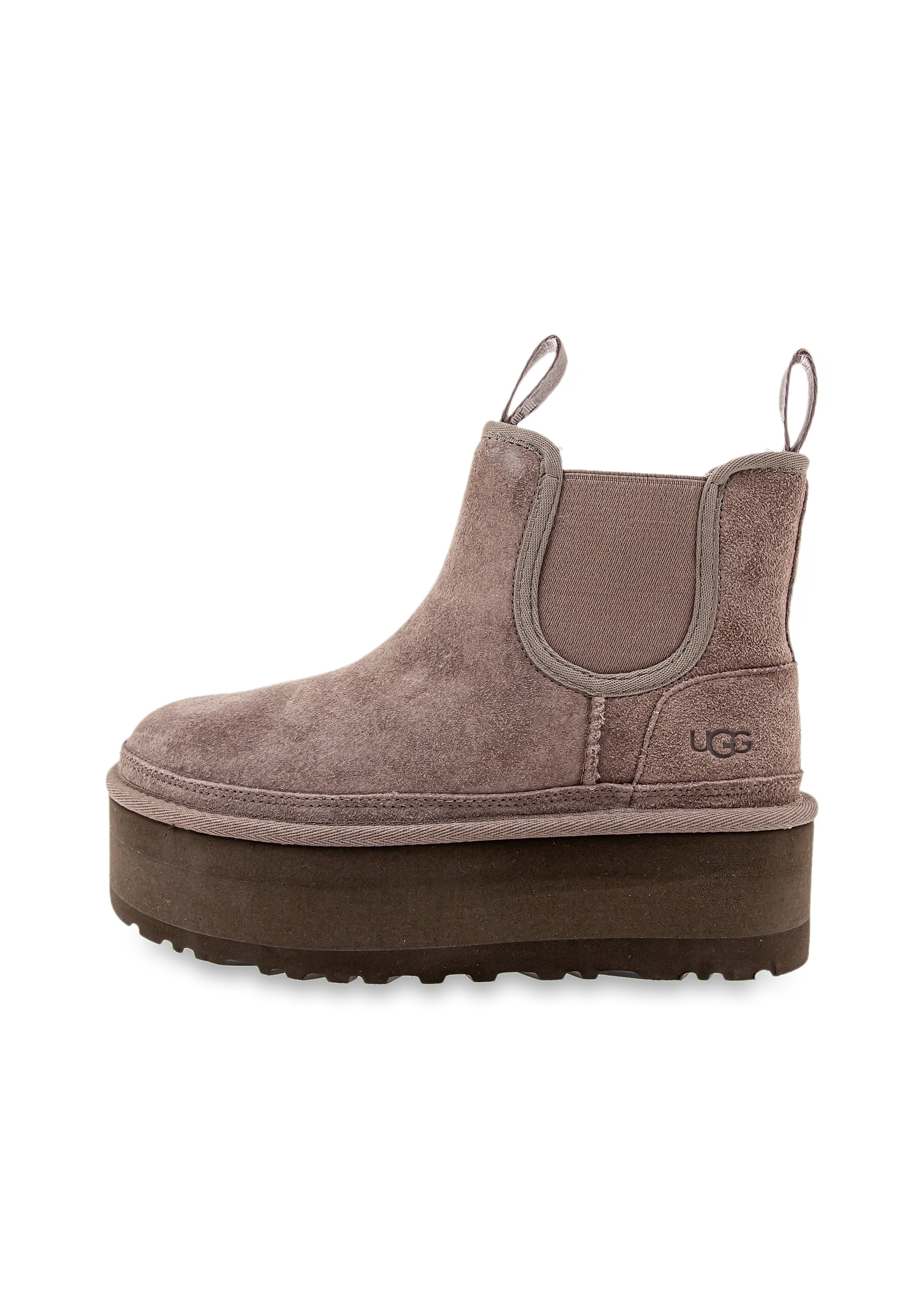 Boots Outlet Angebot Ugg Boots Neumel Platform Chelsea Smoke