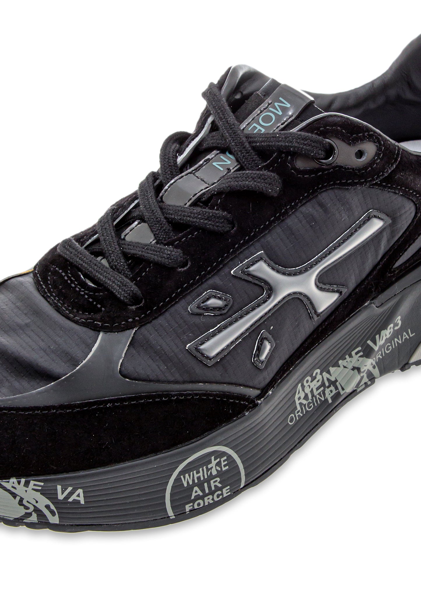 Moe Run Herren Sneaker VAR 6445 dunkel | Bildmaterial bereitgestellt von SHOES.PLEASE.