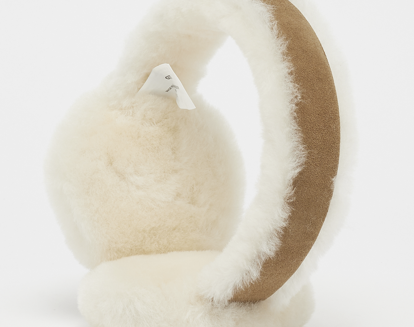 W Sheepskin Embroidery Earmuff chestnut | Bildmaterial bereitgestellt von SHOES.PLEASE.