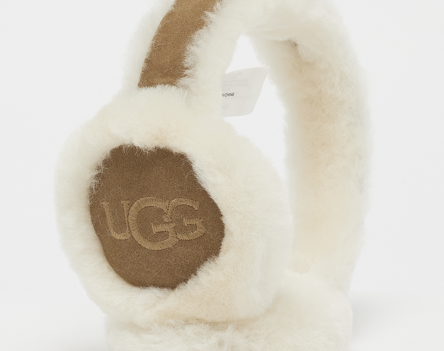 W Sheepskin Embroidery Earmuff chestnut | Bildmaterial bereitgestellt von SHOES.PLEASE.