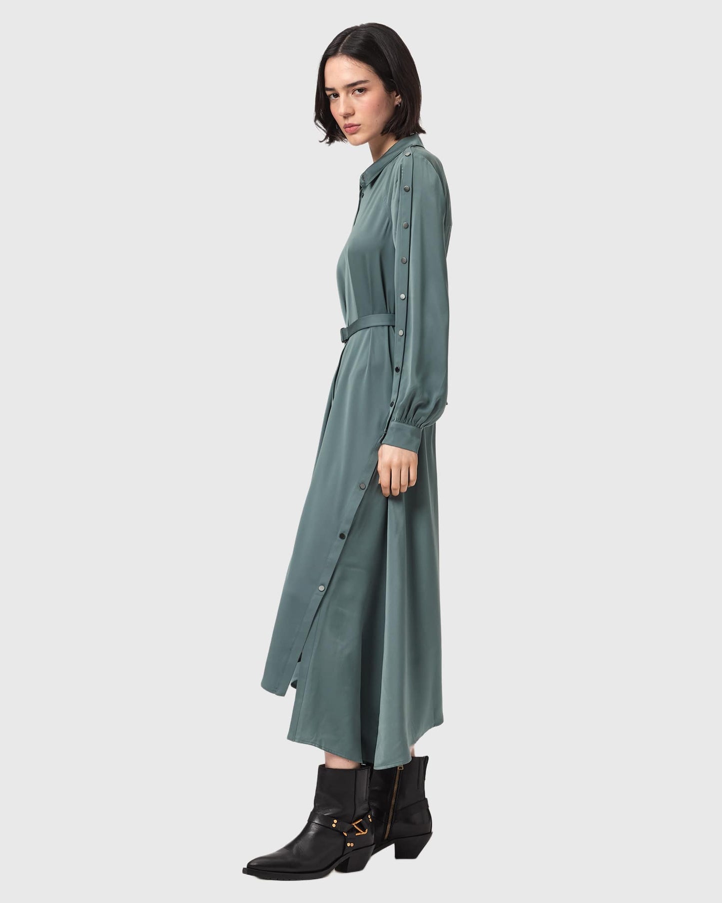 LEXI DRESS steel blue | Bildmaterial bereitgestellt von SHOES.PLEASE.