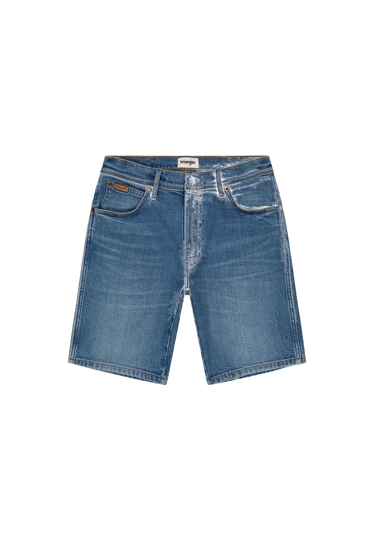 TEXAS_SHORTS ROCKY_LANDING medium denim — weisser Hintergrund | Bildmaterial bereitgestellt von SHOES.PLEASE.