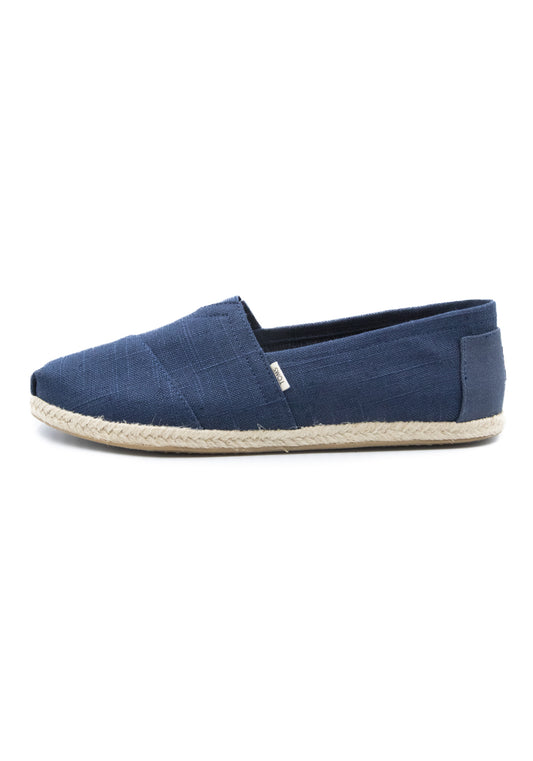 Linen Rope Sole MN navy