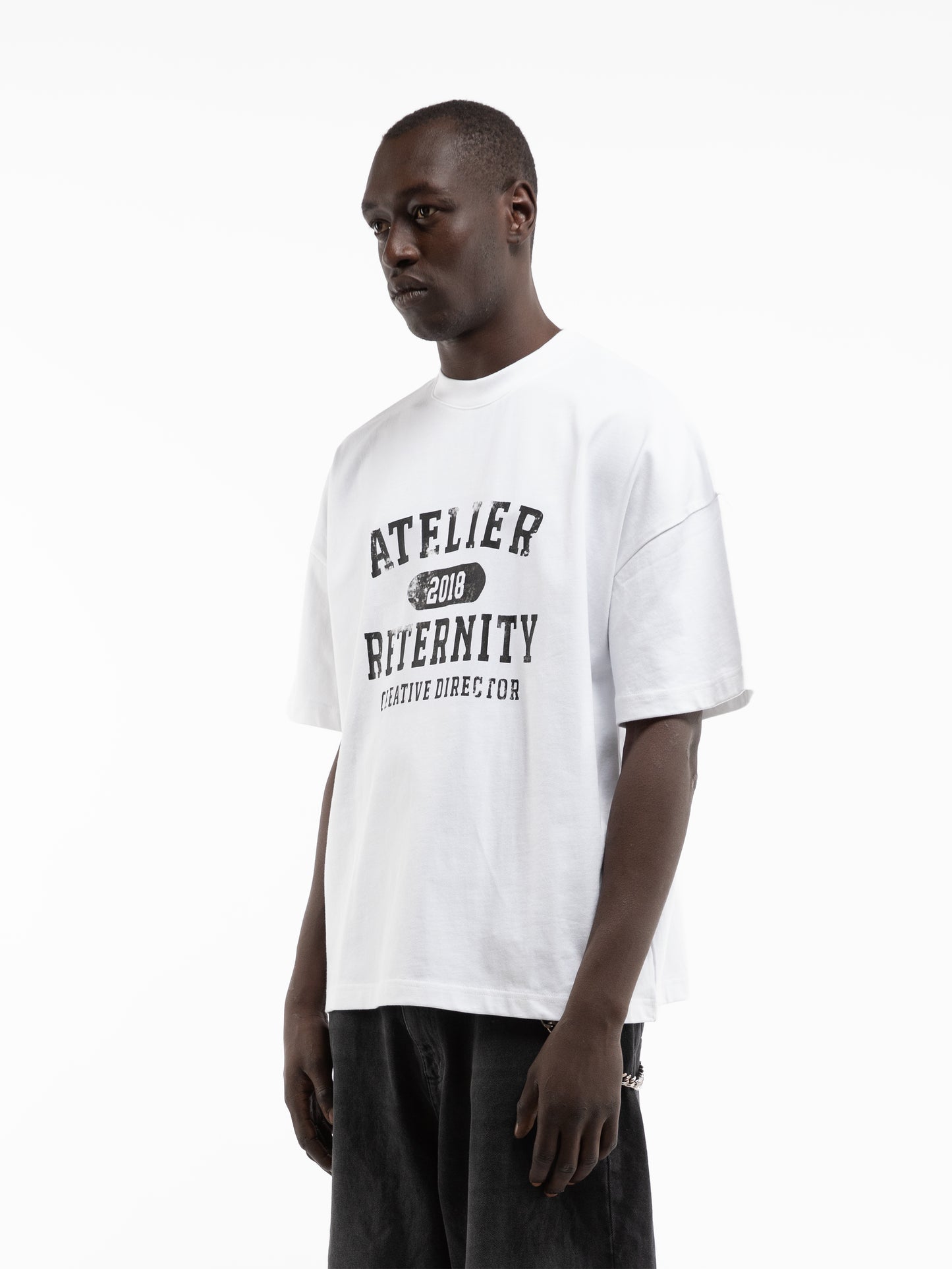 ATELIER EMBLEM T-SHIRT white | Bildmaterial bereitgestellt von SHOES.PLEASE.