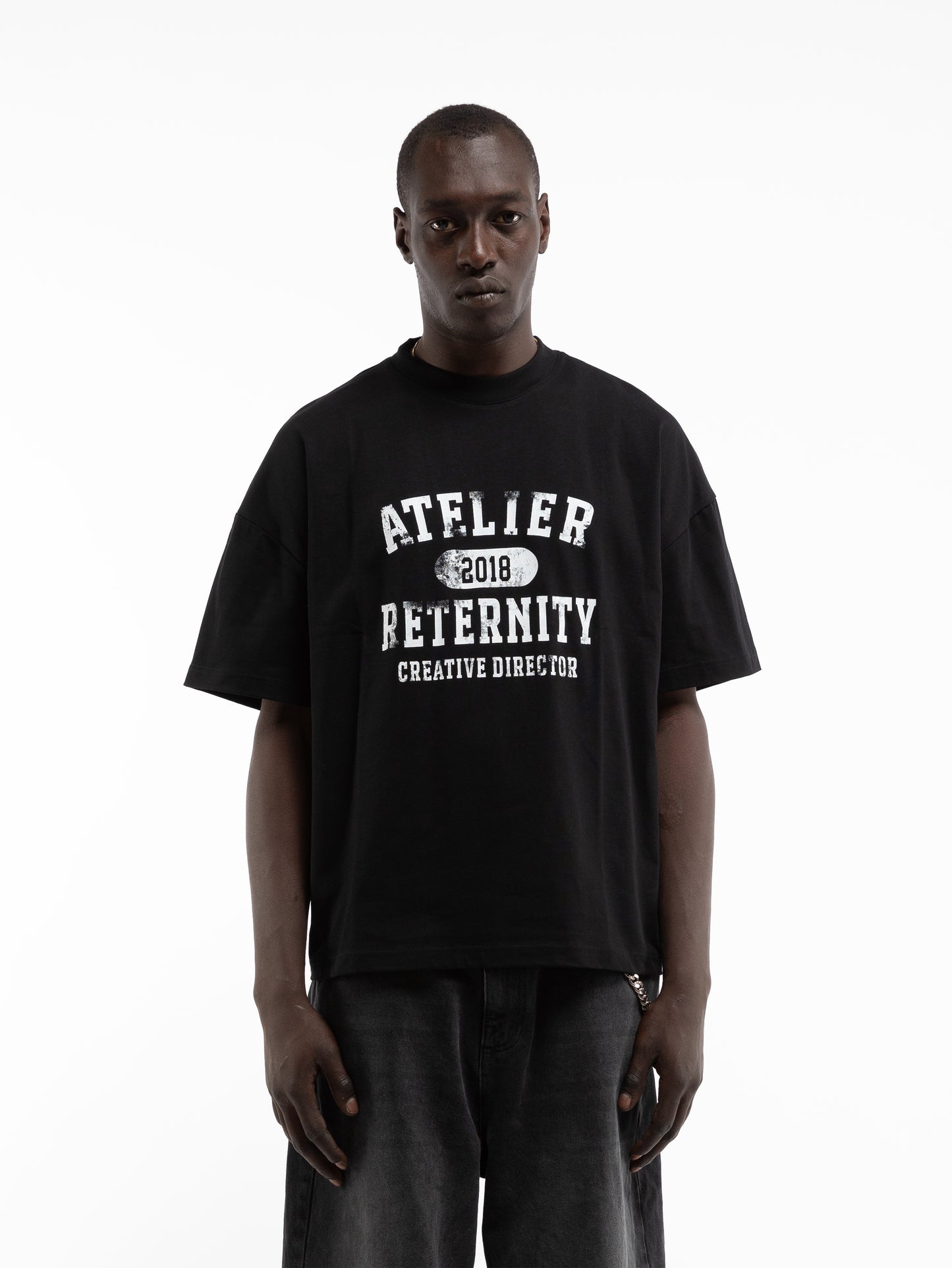 ATELIER EMBLEM T-SHIRT black | Bildmaterial bereitgestellt von SHOES.PLEASE.