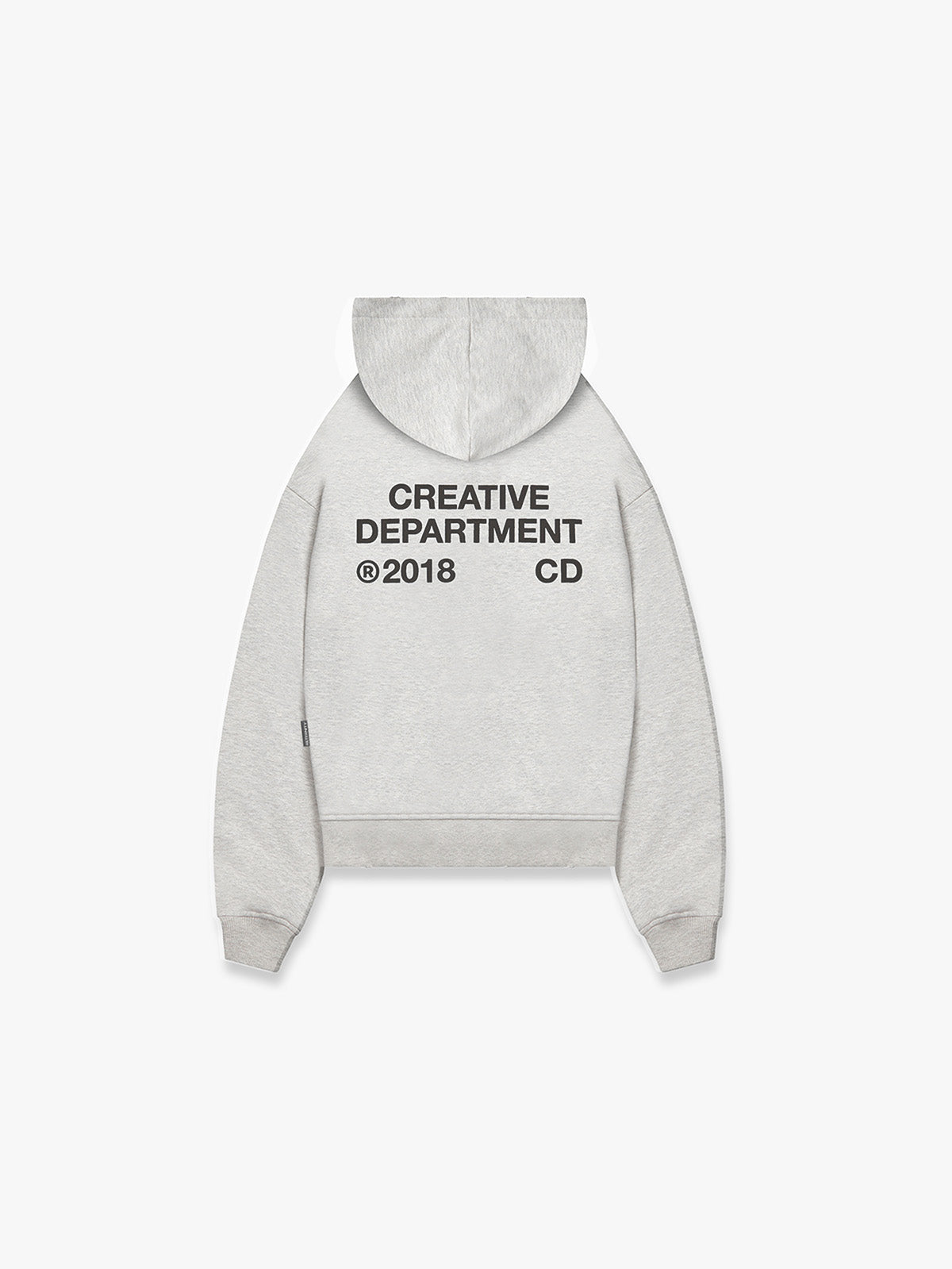 Creative Dept Zip-Hoodie  melange grey | Bildmaterial bereitgestellt von SHOES.PLEASE.