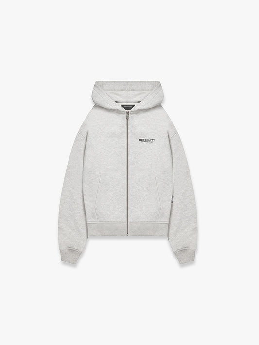 Creative Dept Zip-Hoodie  melange grey