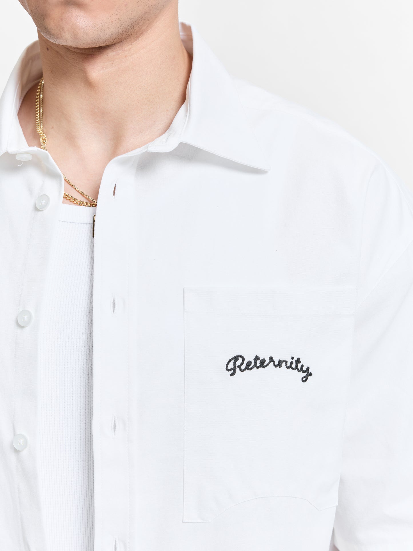 LE PROGRES SHIRT white | Bildmaterial bereitgestellt von SHOES.PLEASE.