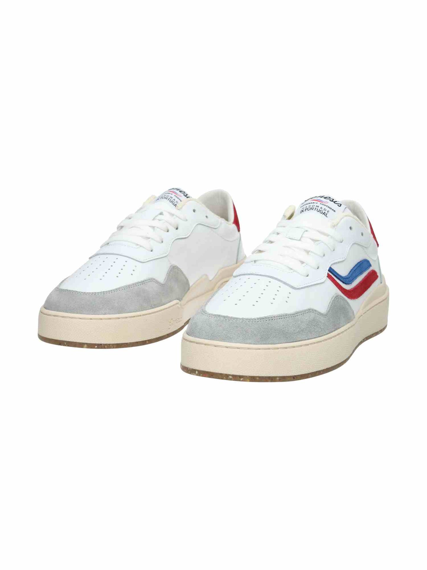 G-Soley Porto Soft Leather white/red/blue | Bildmaterial bereitgestellt von SHOES.PLEASE.