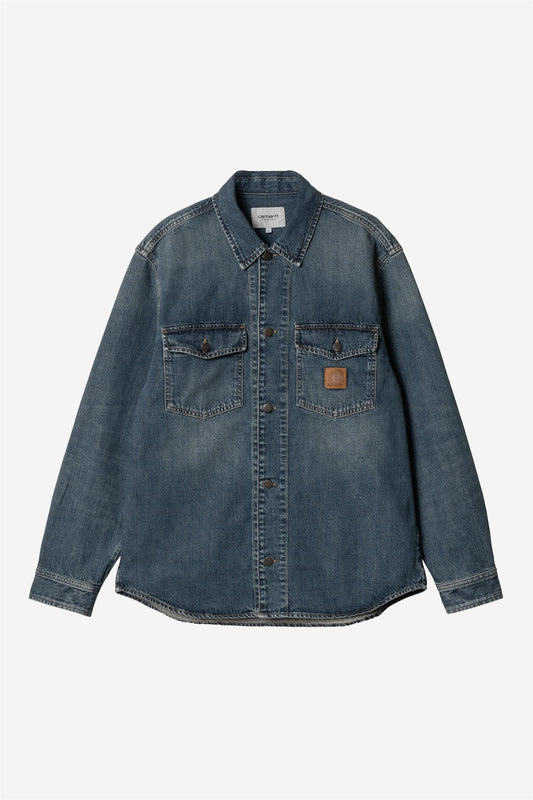 Lincoln Shirt Jac blue/worn used wash