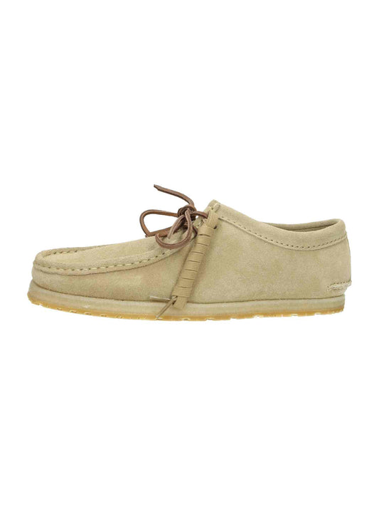 Godney Lace dark sand suede
