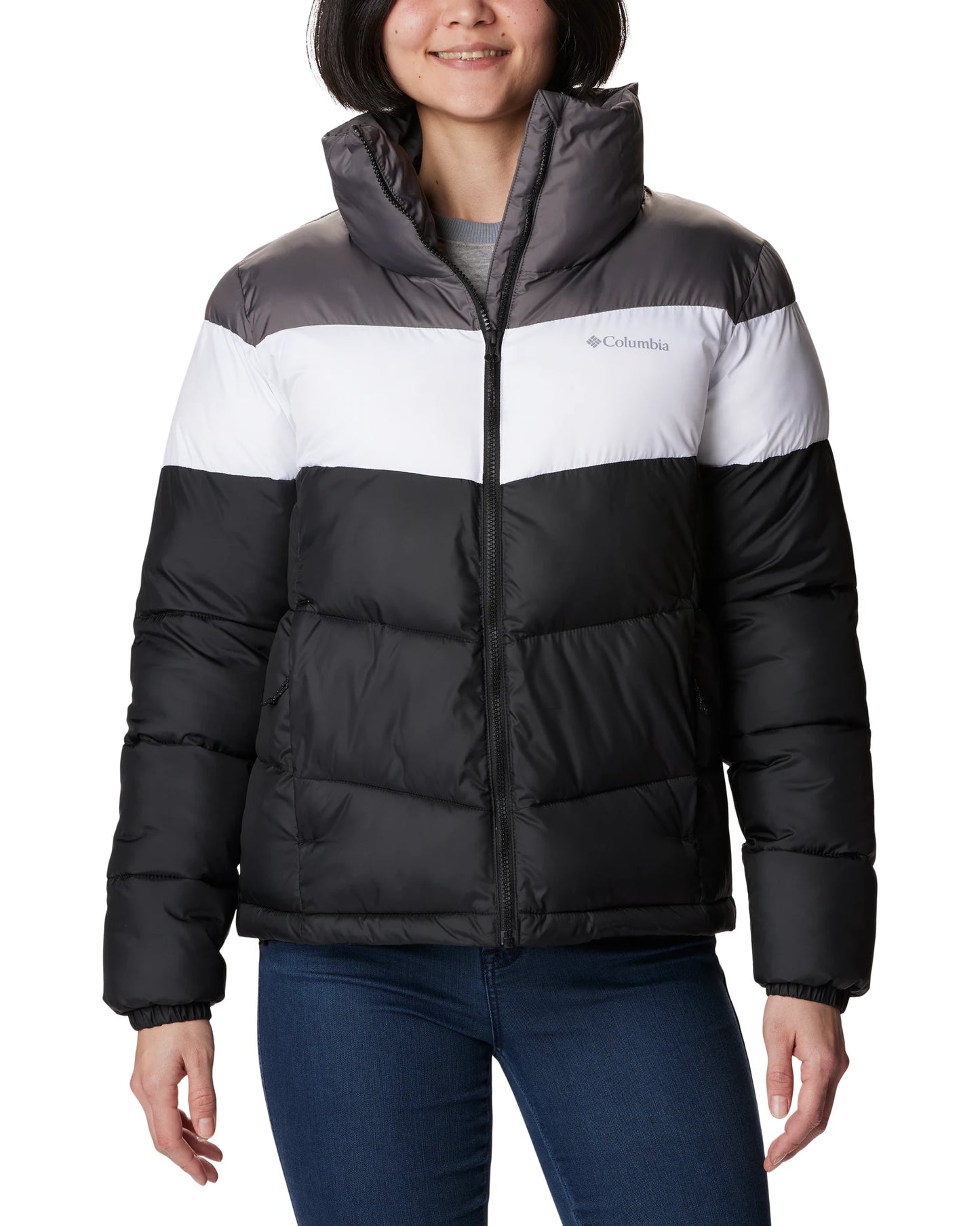 Puffect Color Blocked Jacket black/white | Bildmaterial bereitgestellt von SHOES.PLEASE.