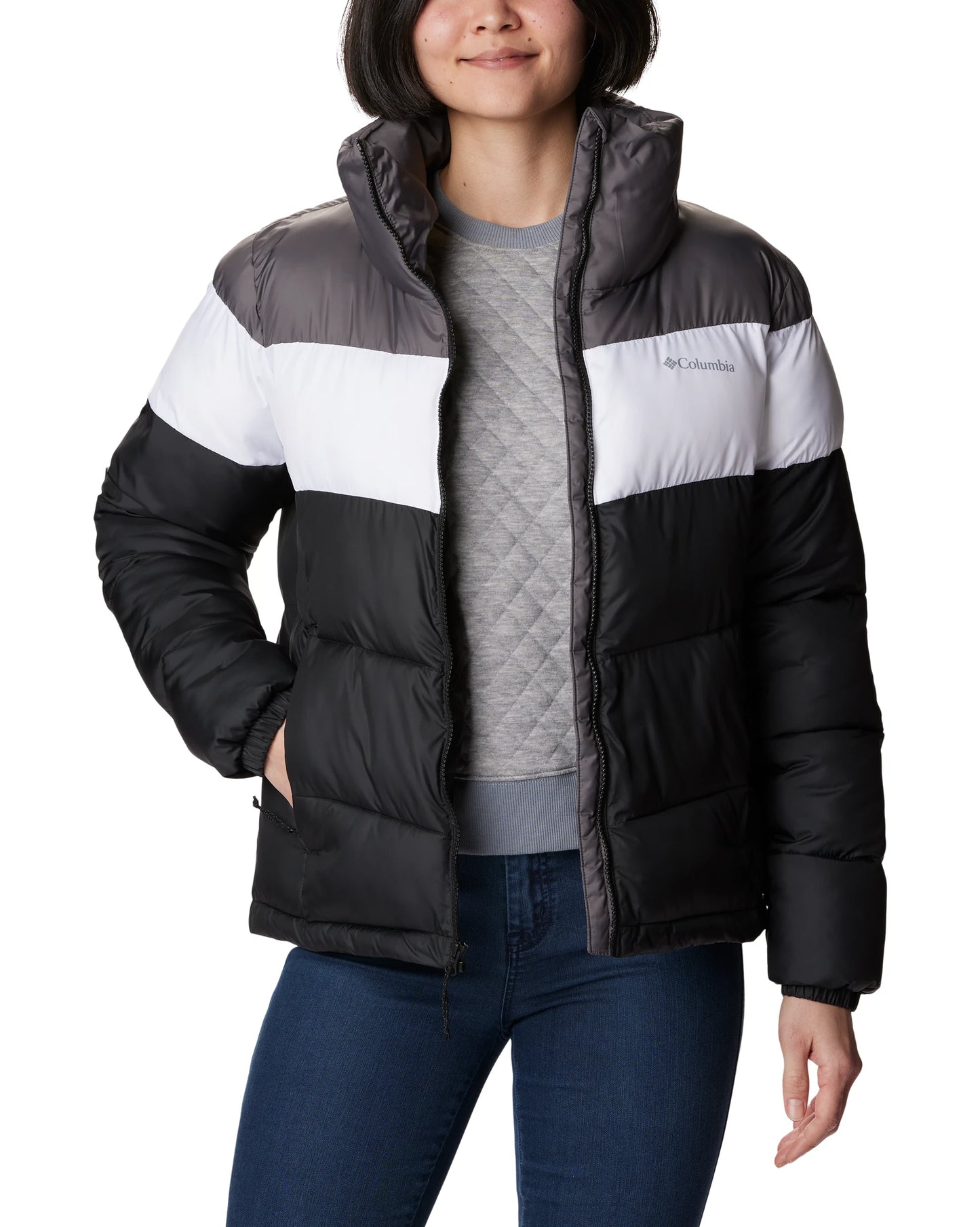 Puffect Color Blocked Jacket black/white | Bildmaterial bereitgestellt von SHOES.PLEASE.