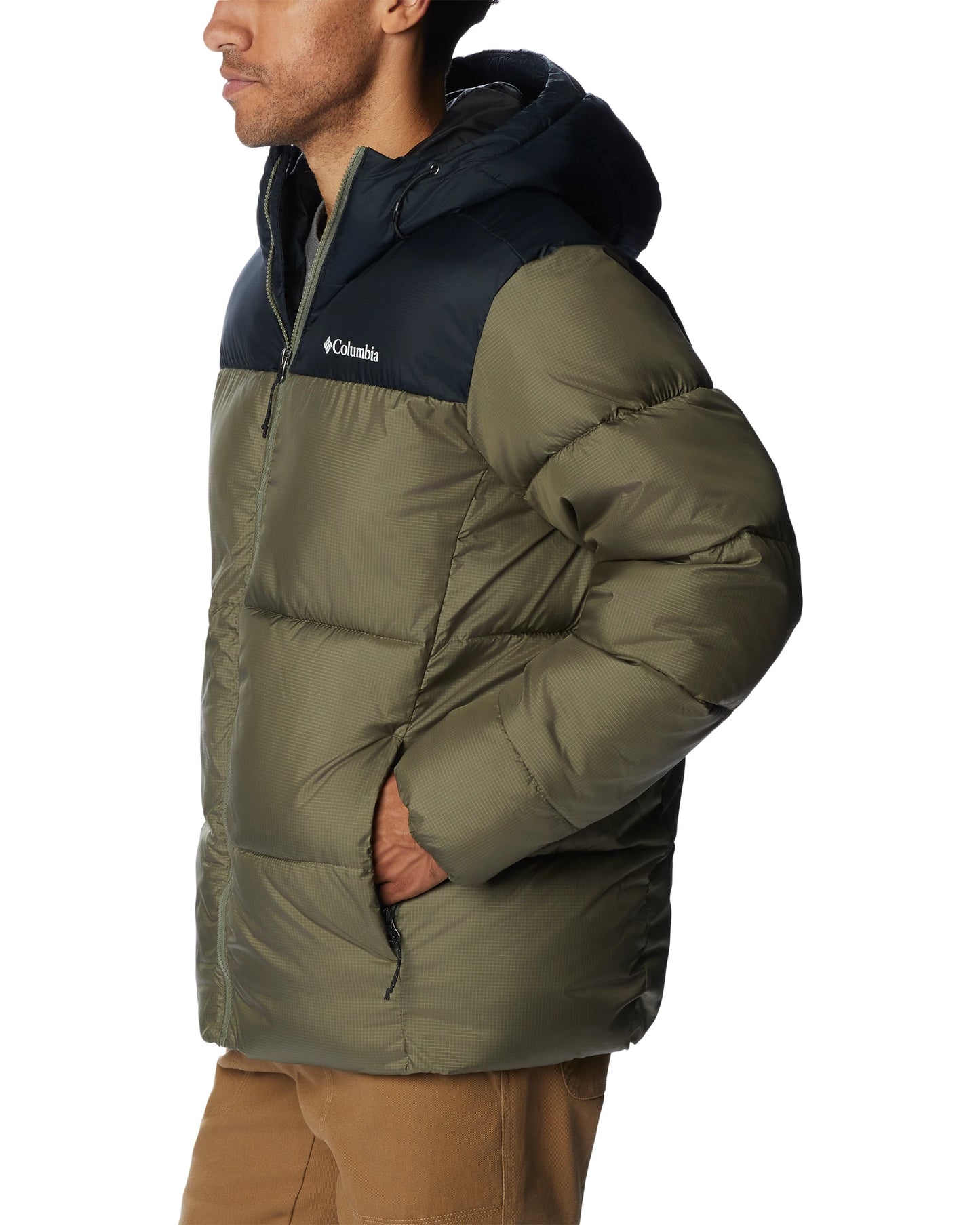 Puffect! Hooded Jacket stone green black" | Bildmaterial bereitgestellt von SHOES.PLEASE.