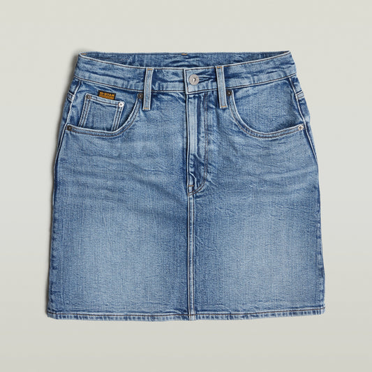 Viktoria Short Skirt Clean Edge wmn faded sea point blue