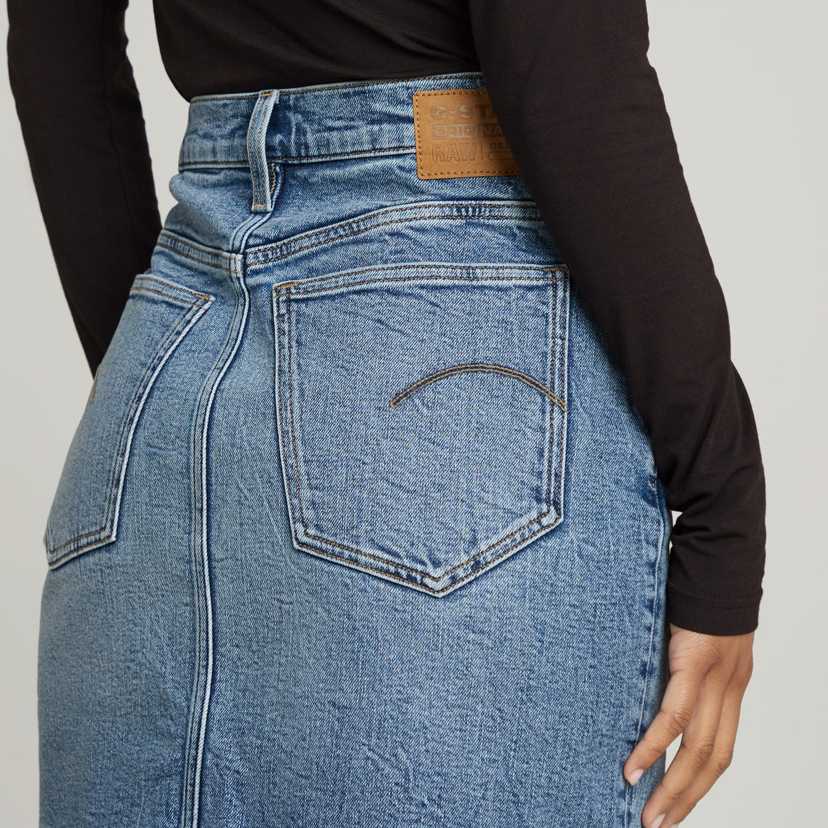 Viktoria Short Skirt Clean Edge wmn faded sea point blue | Bildmaterial bereitgestellt von SHOES.PLEASE.