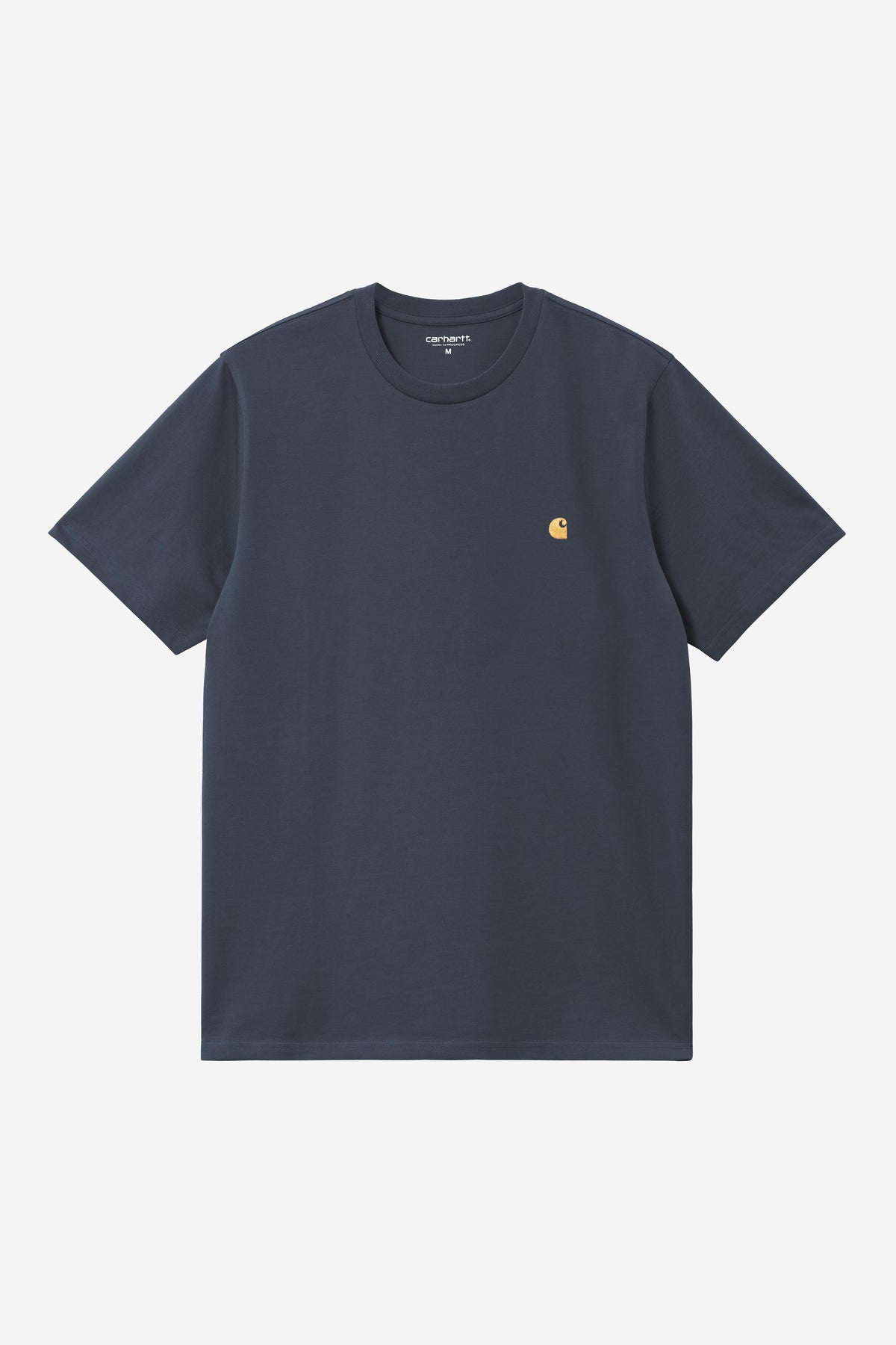S/S Chase T-Shirt dusky blue / gold /--- | Bildmaterial bereitgestellt von SHOES.PLEASE.