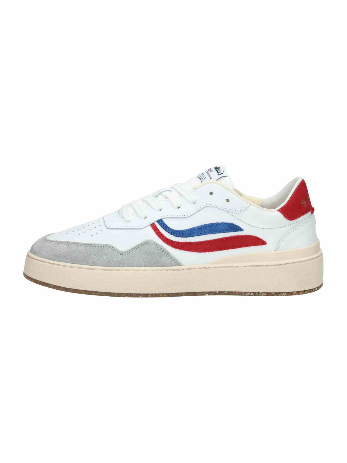 G-Soley Porto Soft Leather white/red/blue | Bildmaterial bereitgestellt von SHOES.PLEASE.