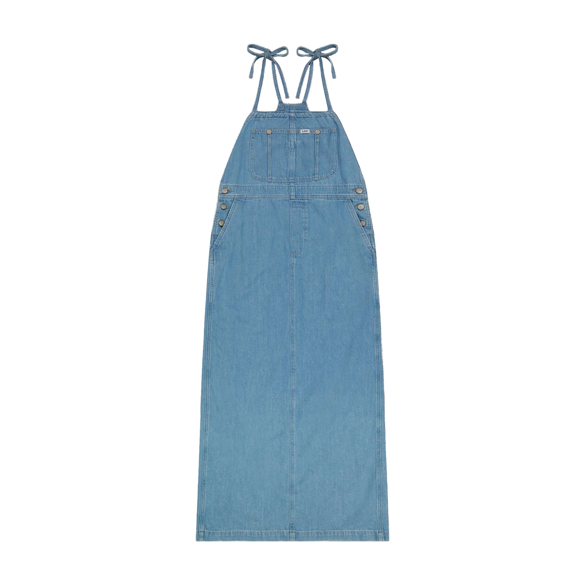 LOOSE OVERALL DRESS BRAND NEW BLUE denim blue | Bildmaterial bereitgestellt von SHOES.PLEASE.