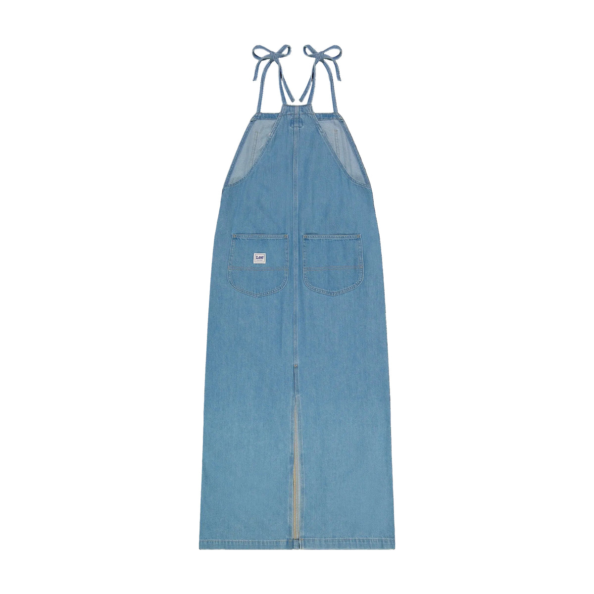 LOOSE OVERALL DRESS BRAND NEW BLUE denim blue | Bildmaterial bereitgestellt von SHOES.PLEASE.