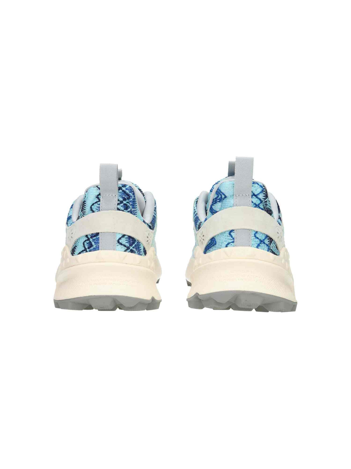 Kotetsu Woman Suede/Knitted Multi Fabric grey/light blue/cream | Bildmaterial bereitgestellt von SHOES.PLEASE.