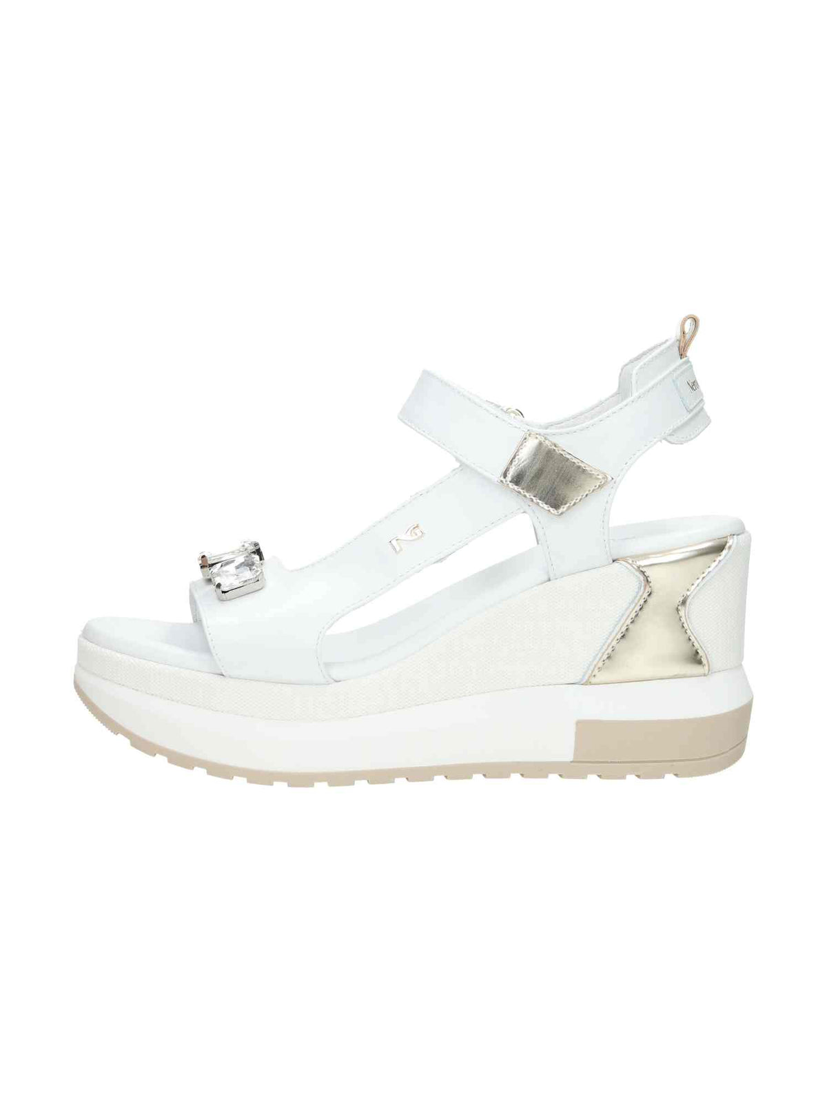 E410685D Loira Bianco T.Brill Platino 6074 Poli.Milena 7854 Zep | Bildmaterial bereitgestellt von SHOES.PLEASE.